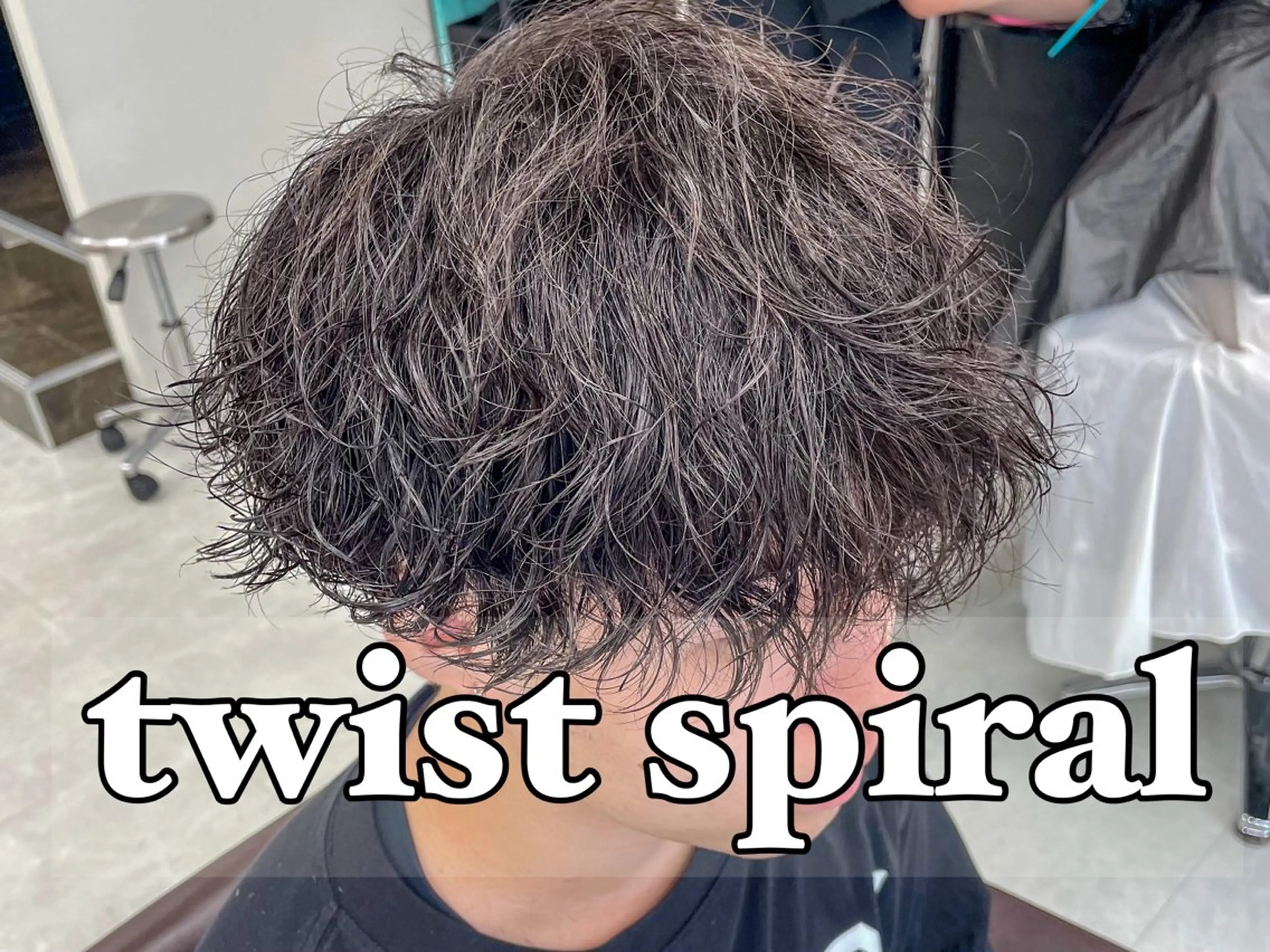 ショート カット パーマ メンズパーマ 龍雅💈のヘアスタイル