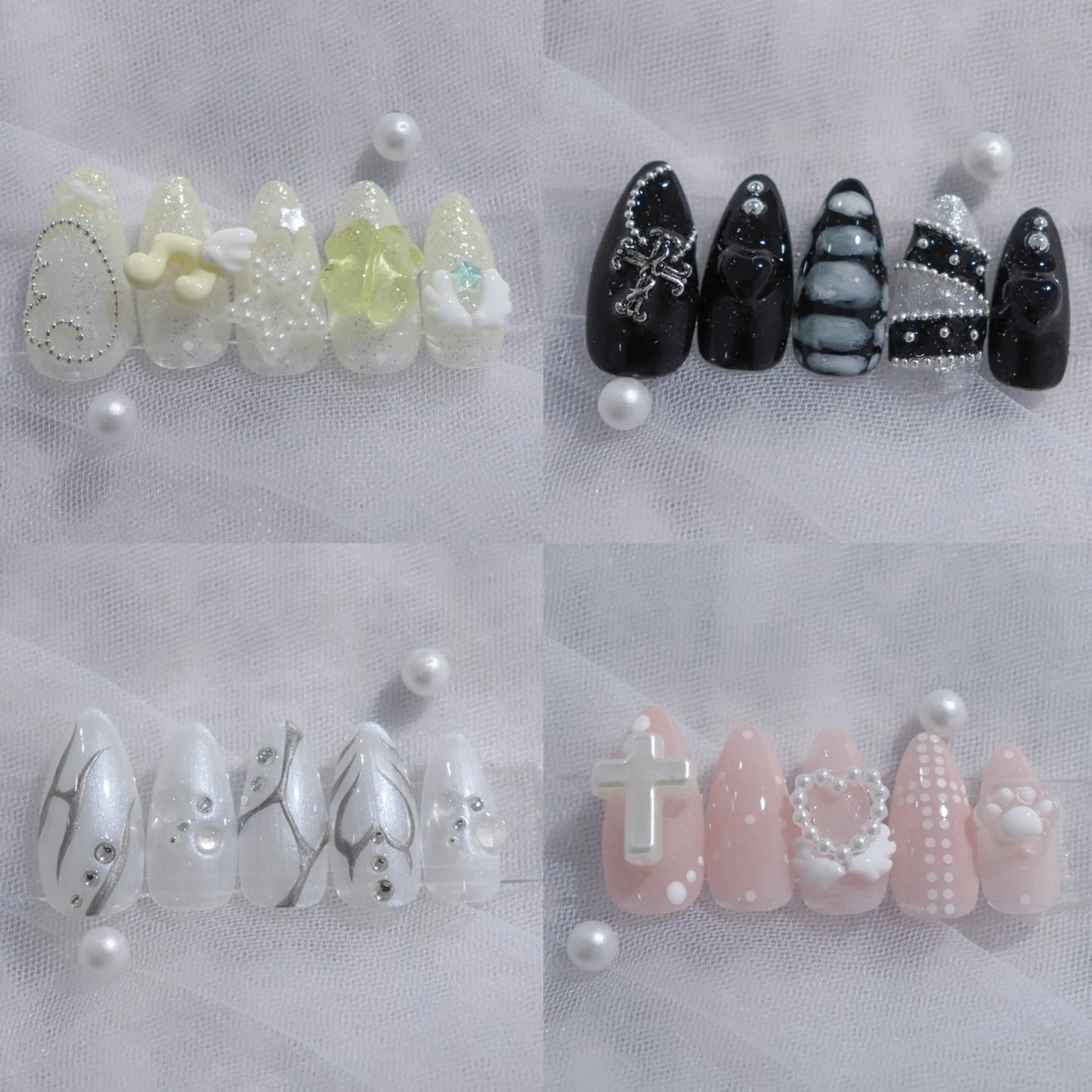 ネイル ユカ‎𖤐nail 堺筋本町/心斎橋のネイルデザイン