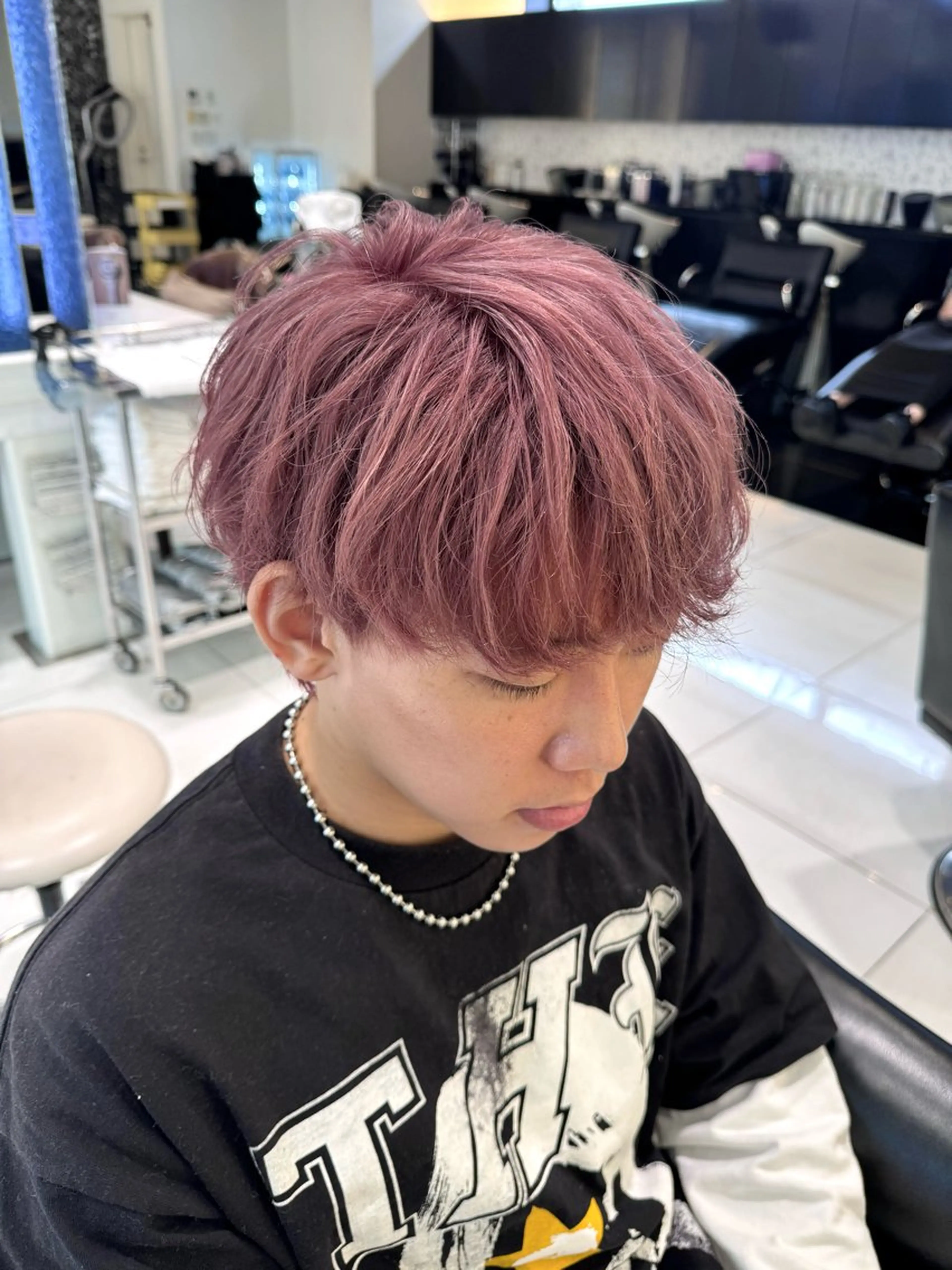 ショート カラー メンズ 🌷︎⸝菅原 美優🌷のヘアスタイル