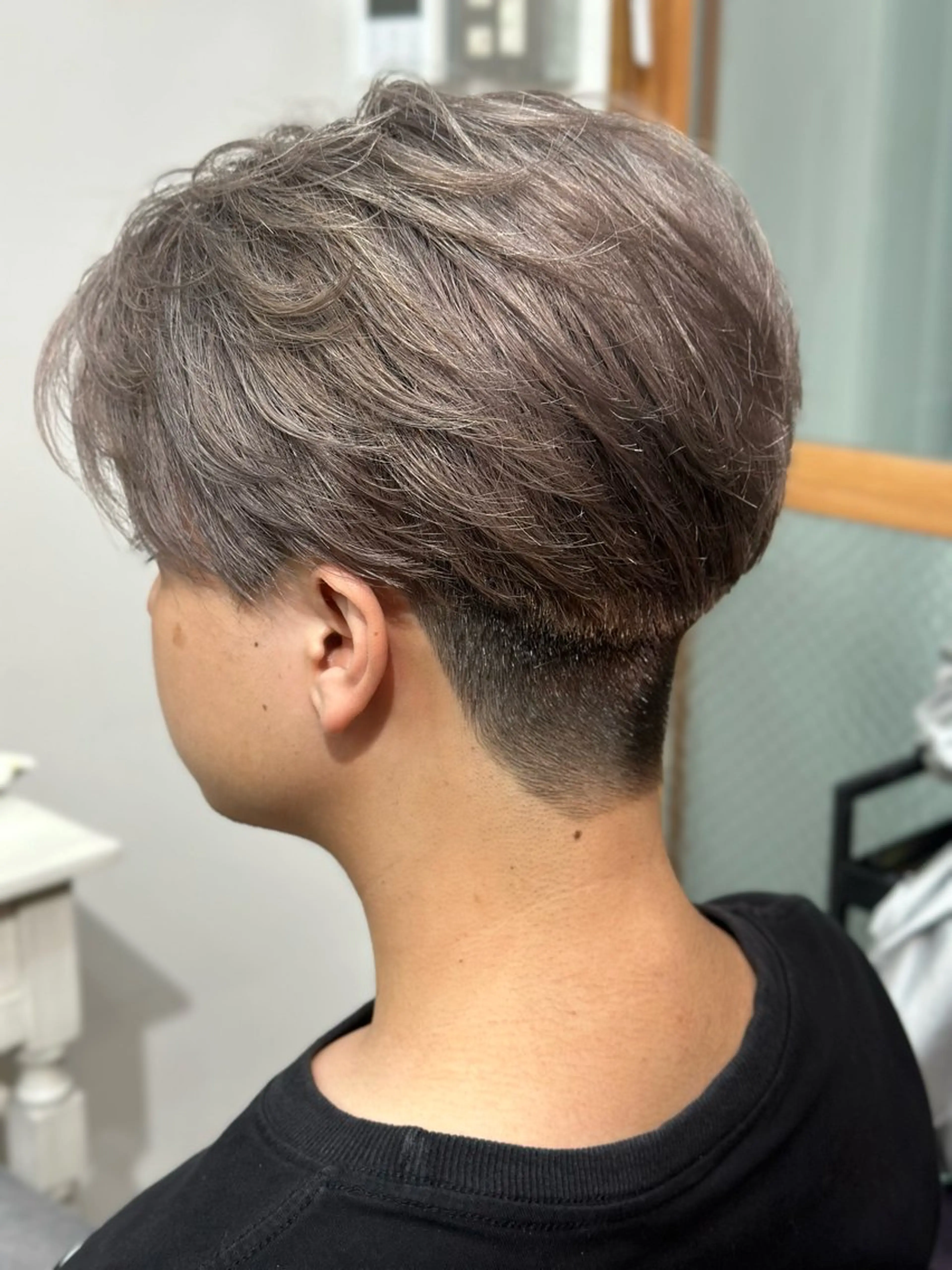 カラー メンズ シルバー ヘアカラー Snalyメンズ特化 スエハラのヘアスタイル