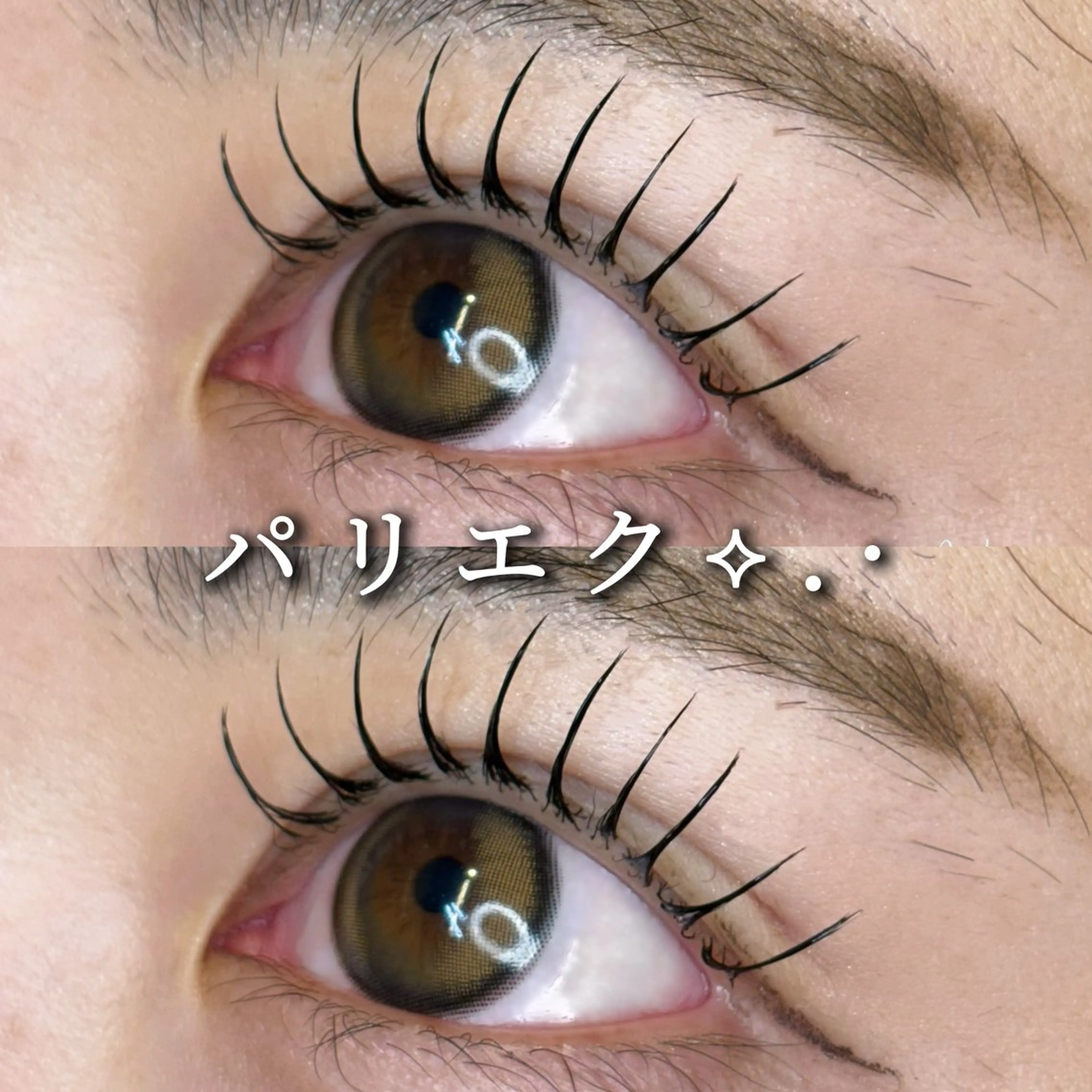 🪄︎︎パリエク《パリジェンヌ+フラットラッシュ🤍》◎100本11000円 ◎120本 11500円の写真