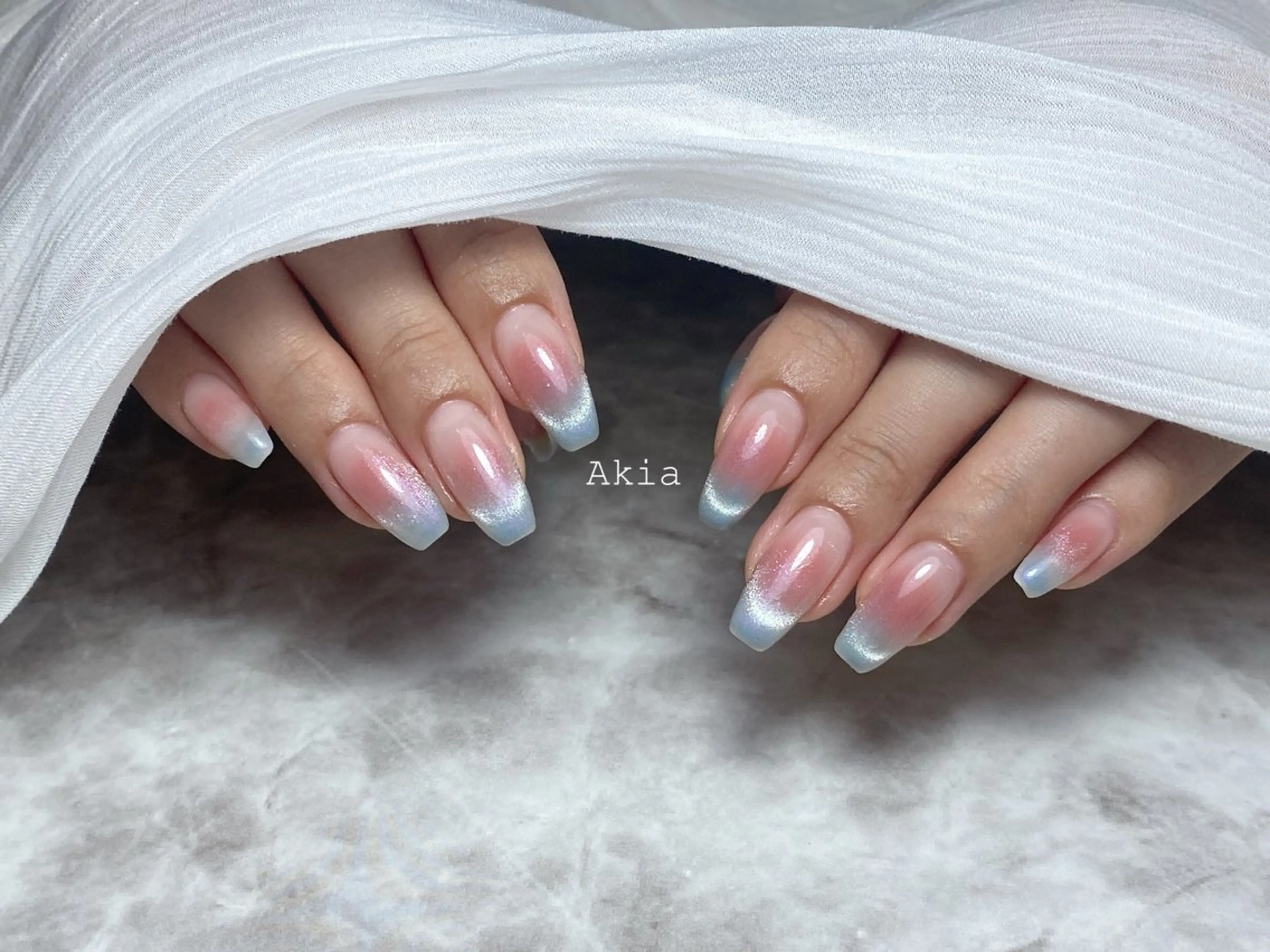 🩷女子力UP🩷チークマグネットネイル🎀初回オフ無料の写真