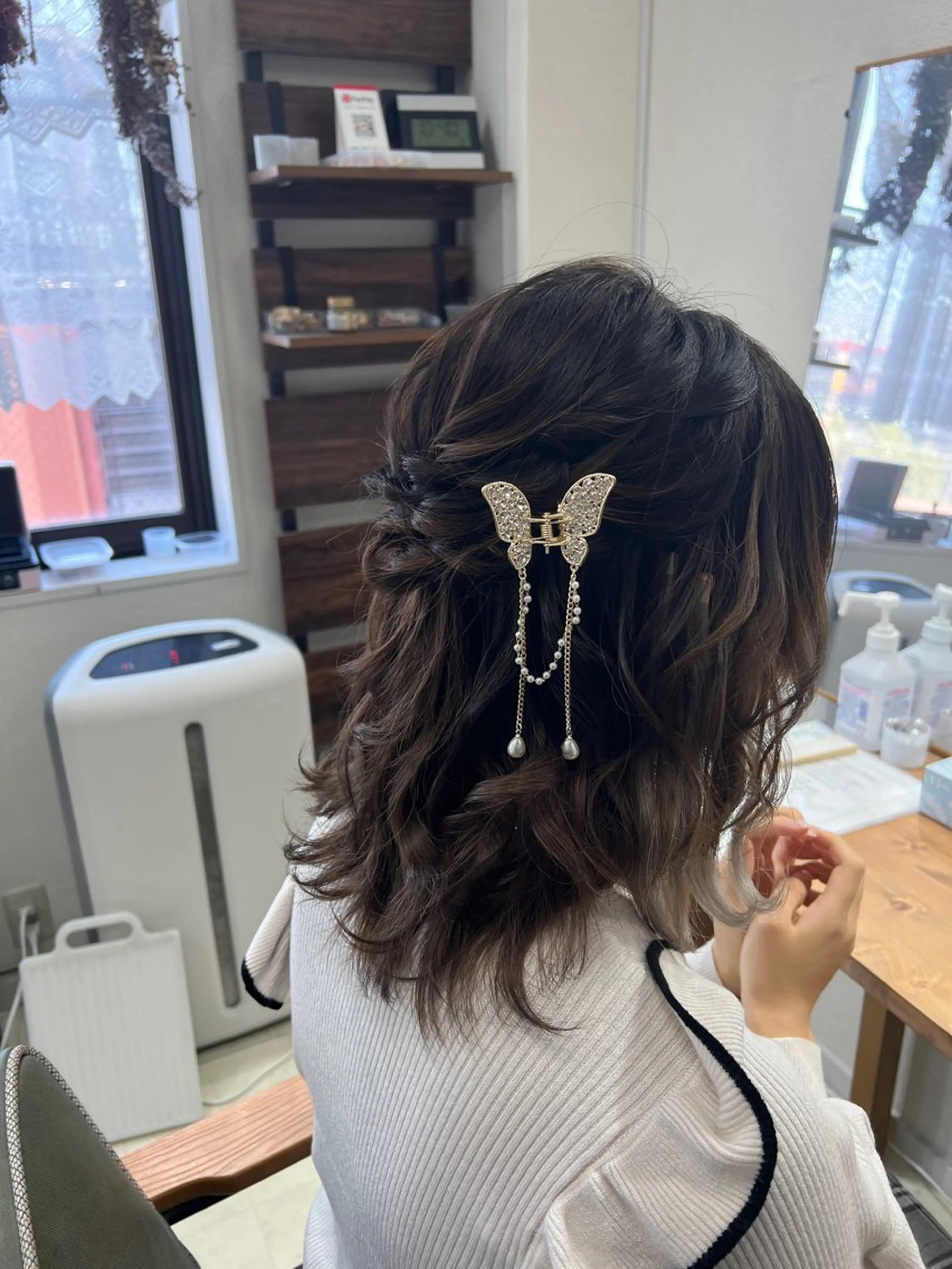 ミディアム 山室 敬義のヘアスタイル