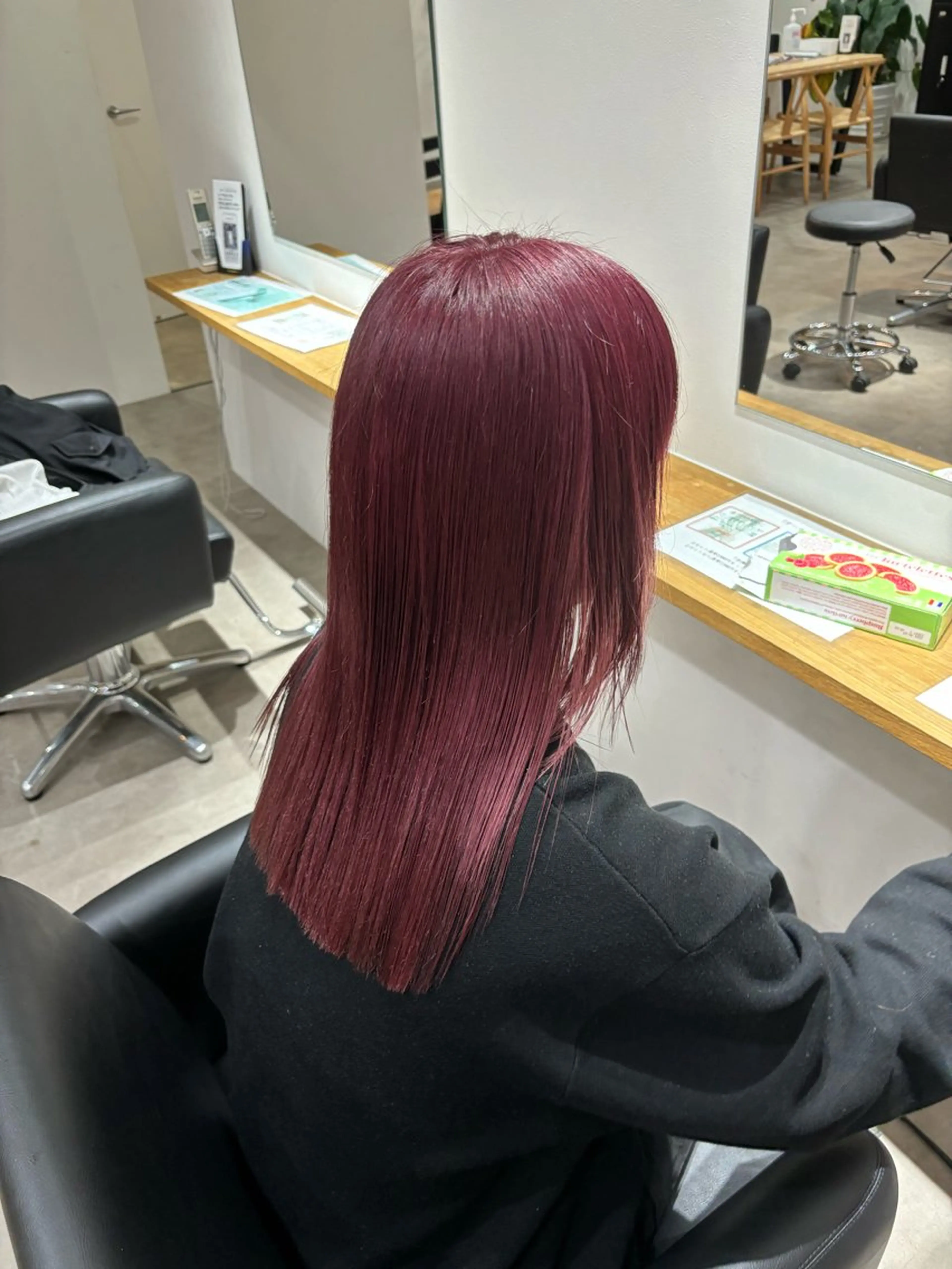 セミロング カット ヘアカラー トリートメント rink / 髪質改善✖️レイヤーのヘアスタイル