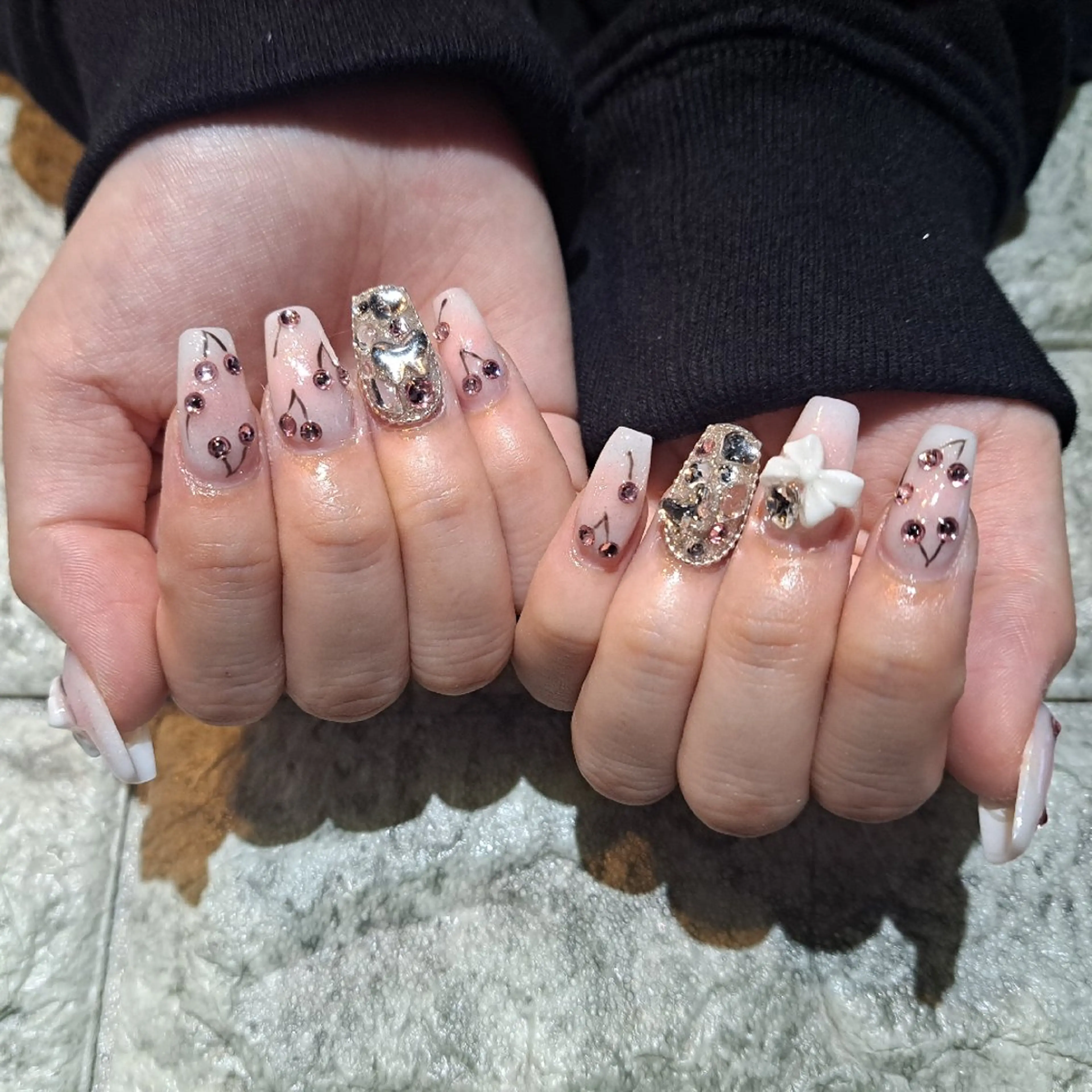 ネイル ハンドネイル RounGe町田店 🧸大谷のネイルデザイン