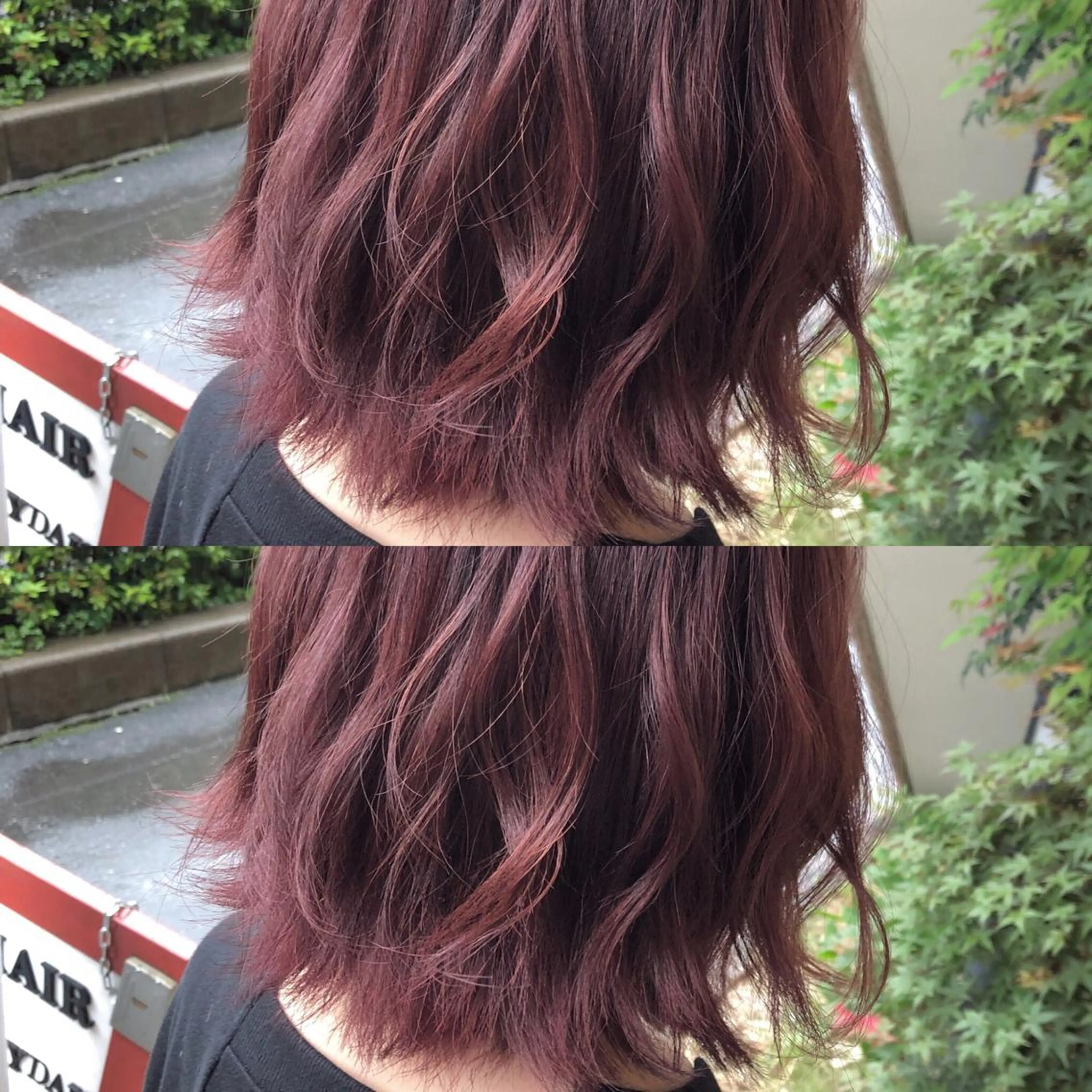 ミディアム カラー パーマ ヘアアレンジ 八巻 晴香のヘアスタイル