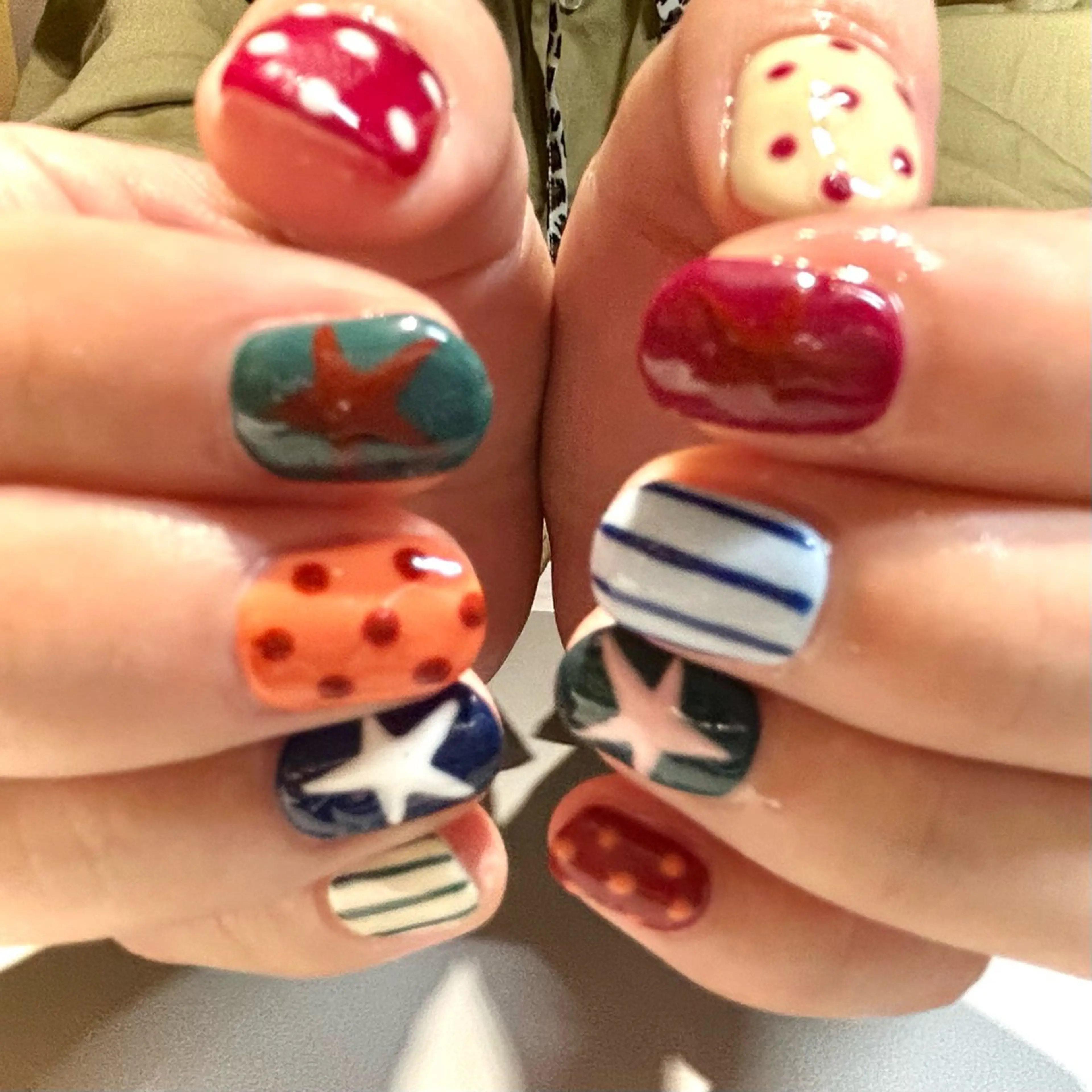 ネイル ハンドネイル BULLION ☁️kurumi☁️のネイルデザイン