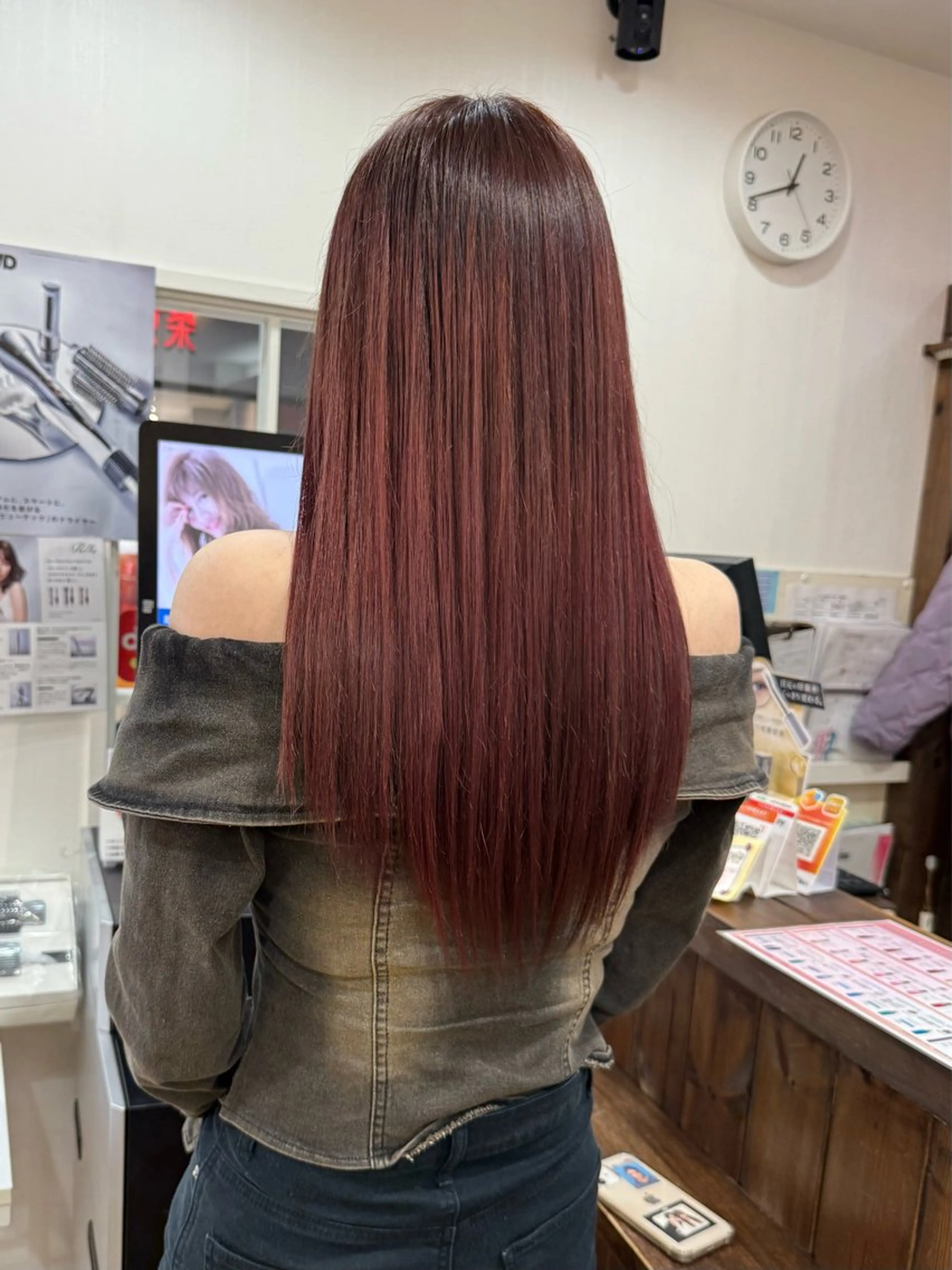 ロング カラー ヘアアレンジ カット ヘアカラー トリートメント 💖ダブルカラー/ ヘアセット/晴香💖のヘアスタイル