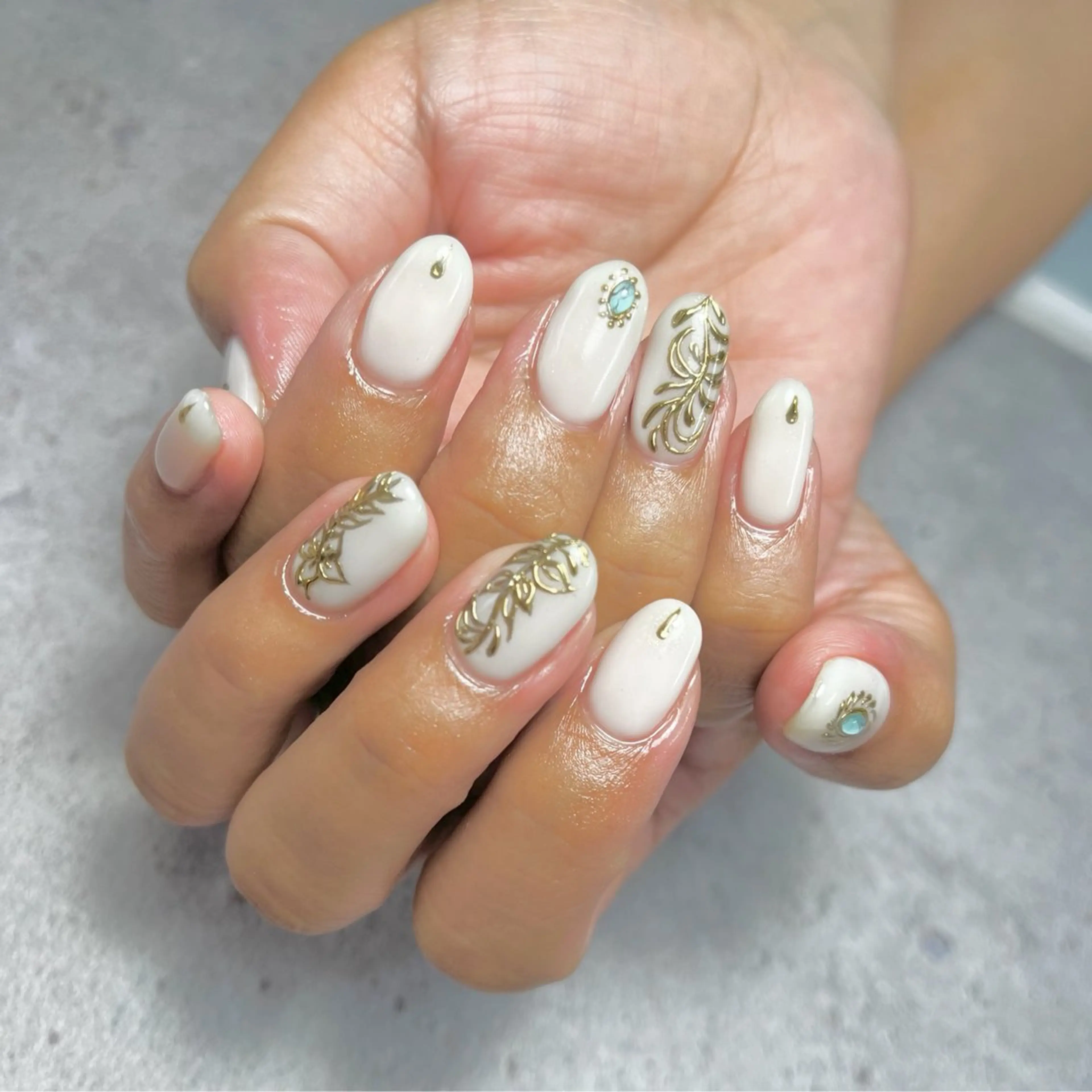 ネイル ハンドネイル 丁寧カウンセリング 個性派ネイルyukoのネイルデザイン