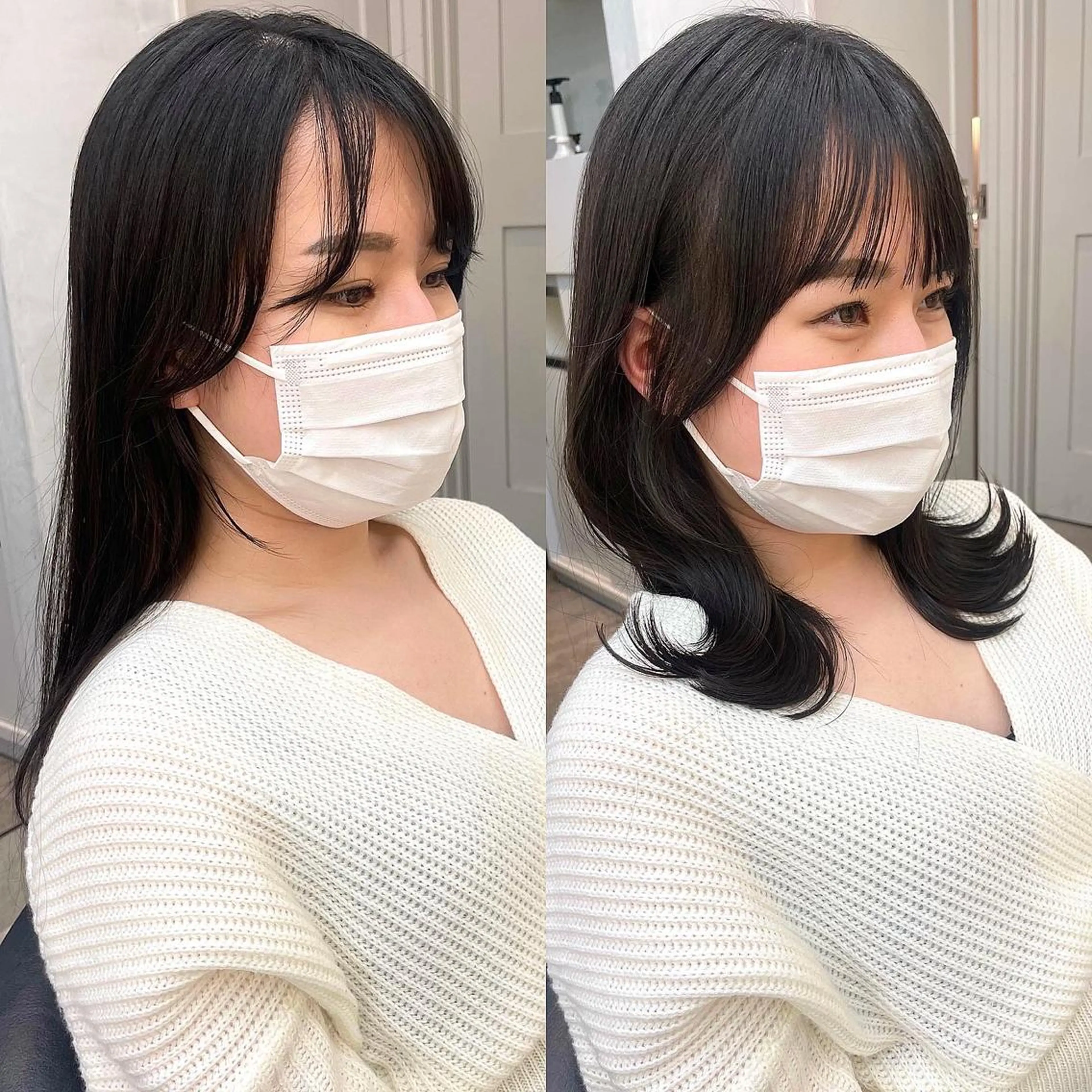 セミロング Misaki /ボブ/縮毛矯正のヘアスタイル