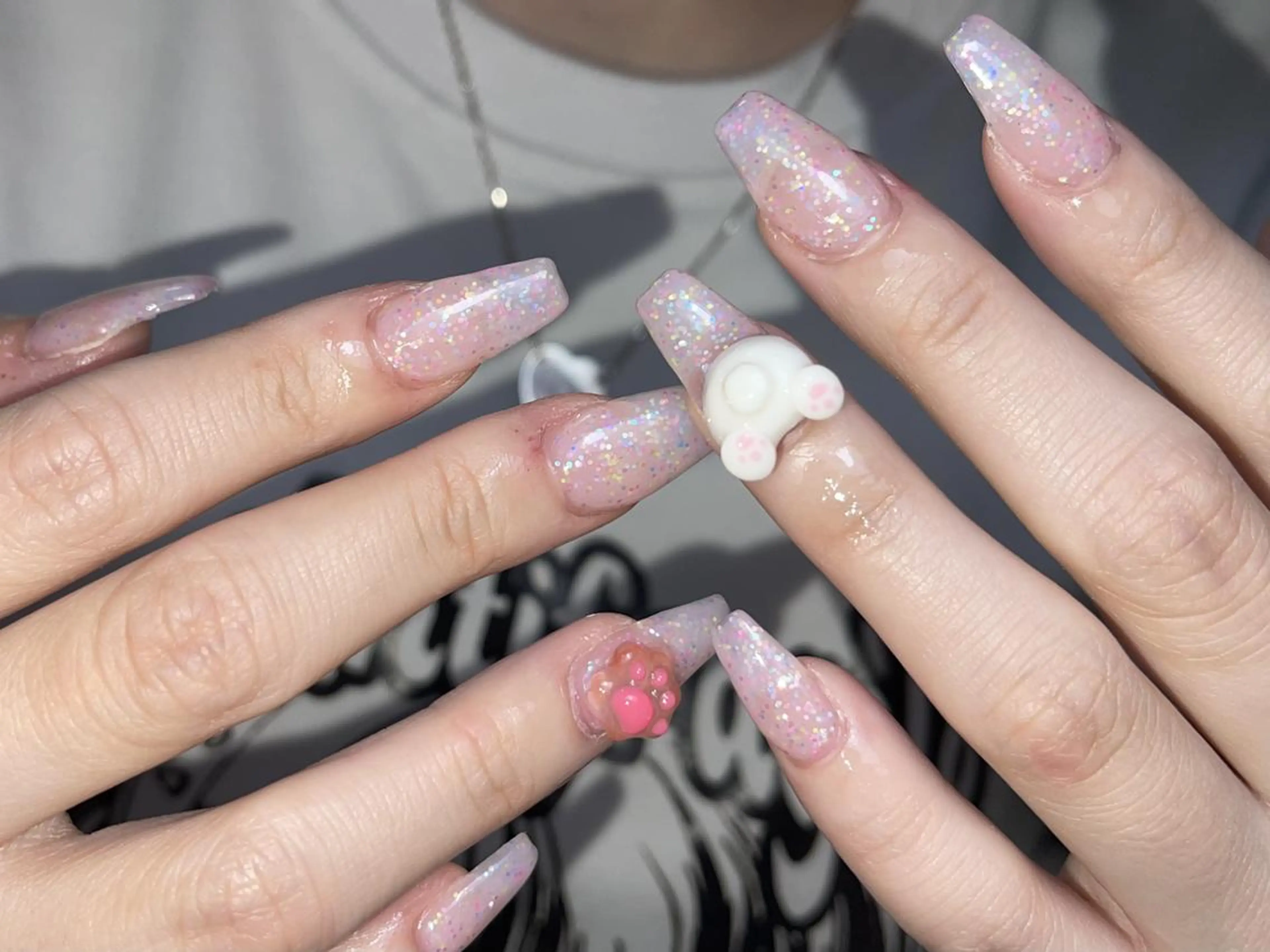 ネイル ハンドネイル Rainrain💧 パーツ豊富、やり放題のネイルデザイン