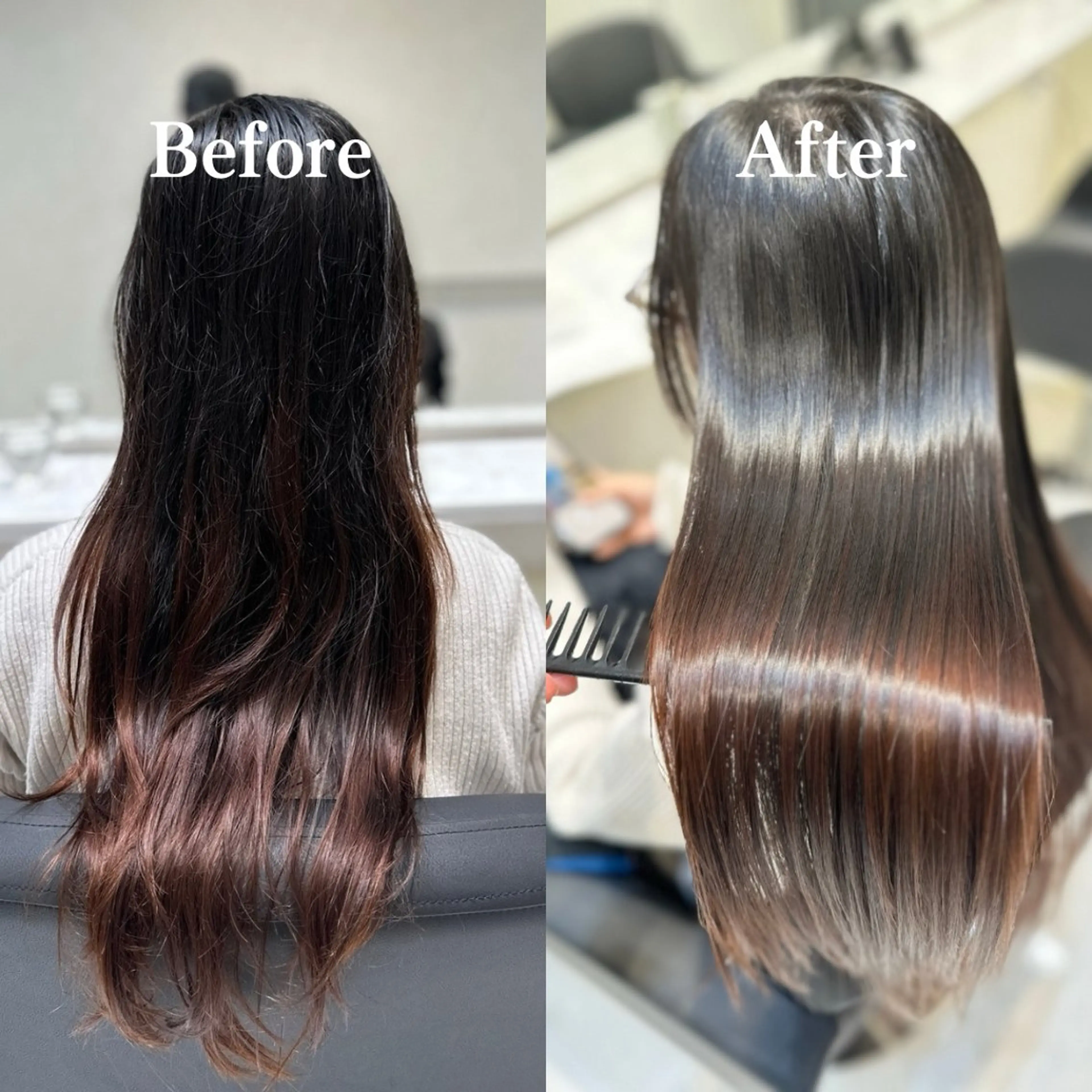 【広がりやチリつきを早く改善！】髪質改善ヘアエステプレミアム+美髪カットの写真