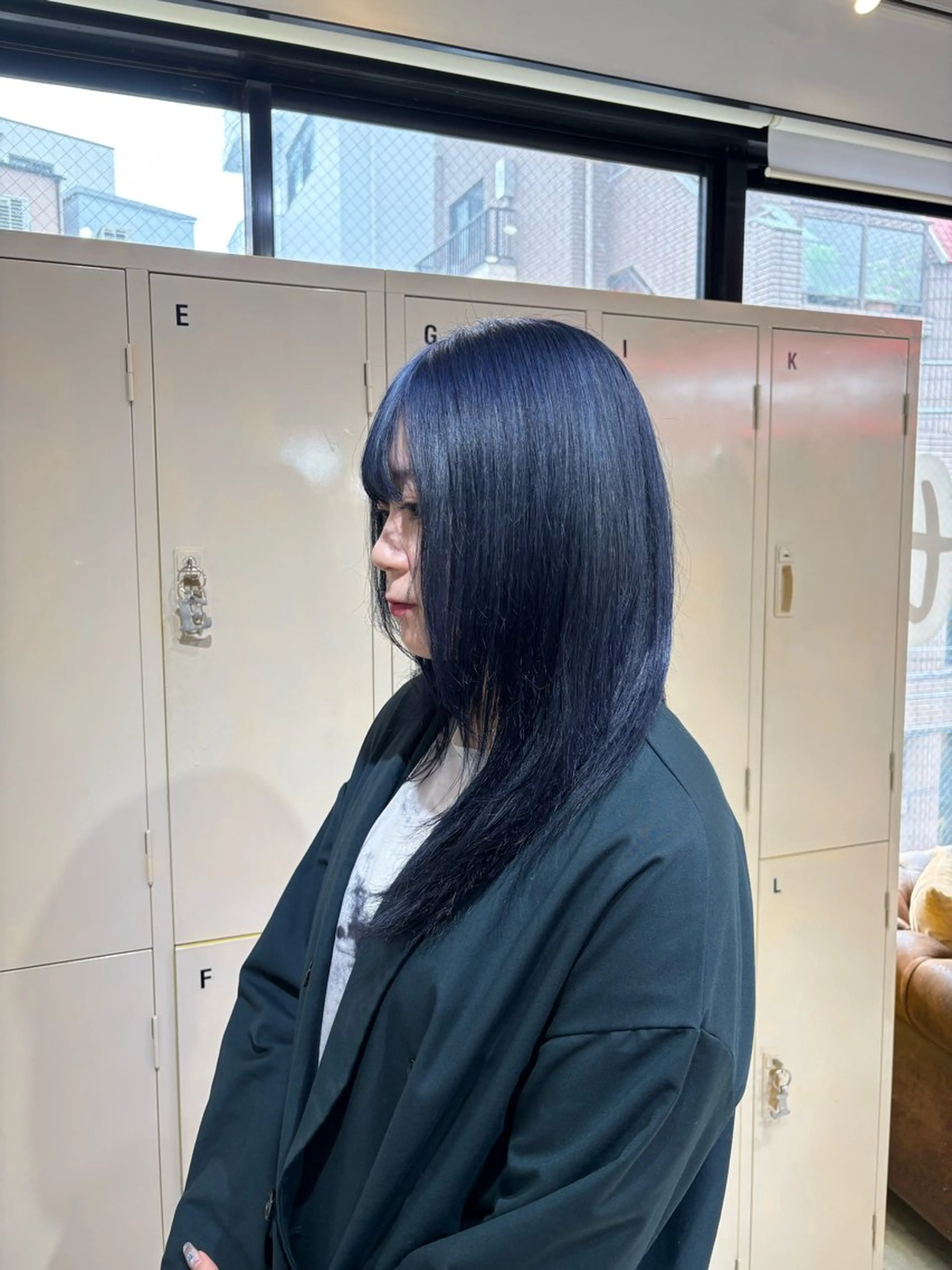 セミロング ヘアカラー トリートメント ヘアセット 🧤高明度ハイトーン 🧤莉音のヘアスタイル