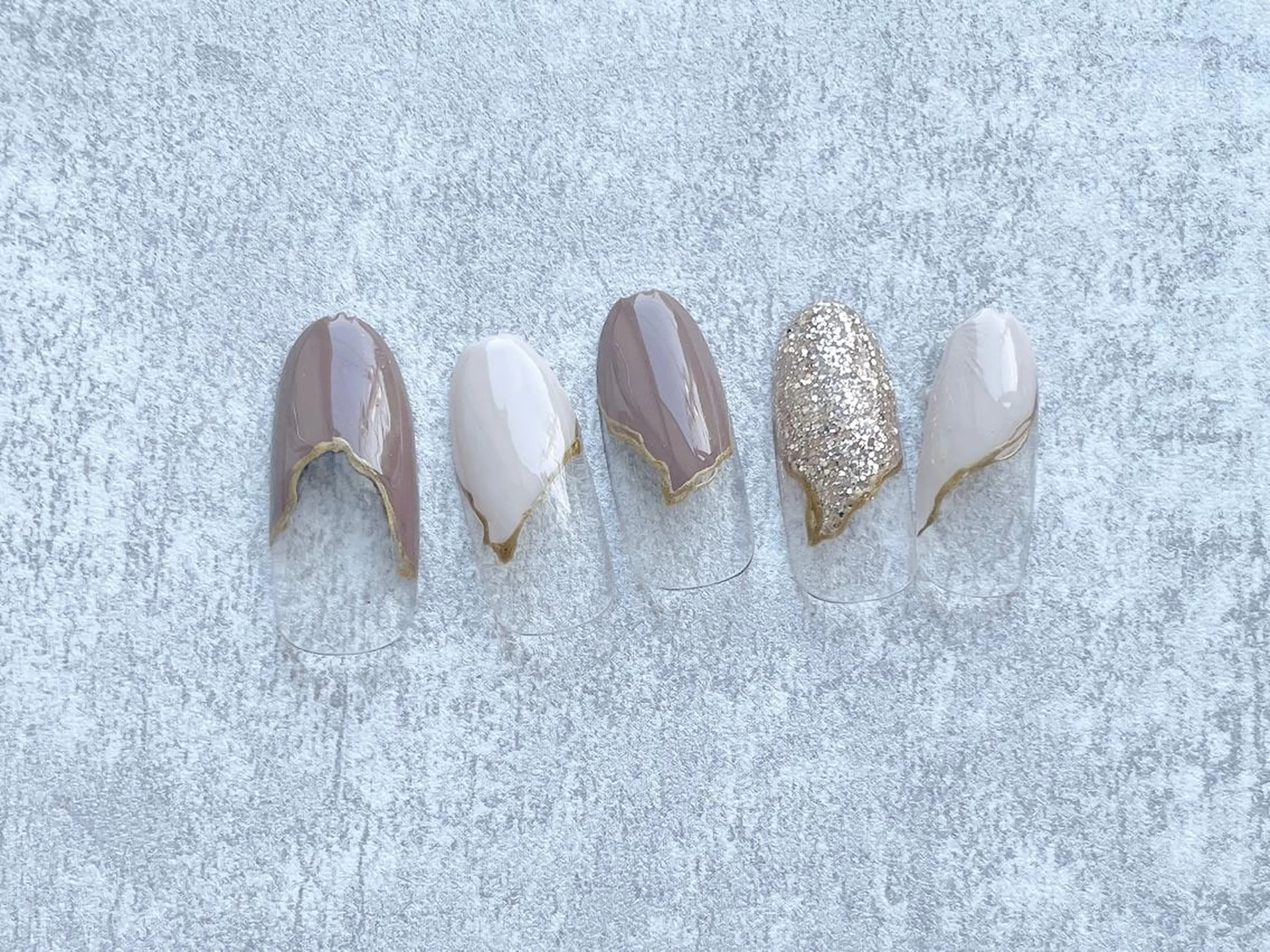 ネイル アートネイル フレンチネイル Carrefour SARINAのマツエク・マツパデザイン