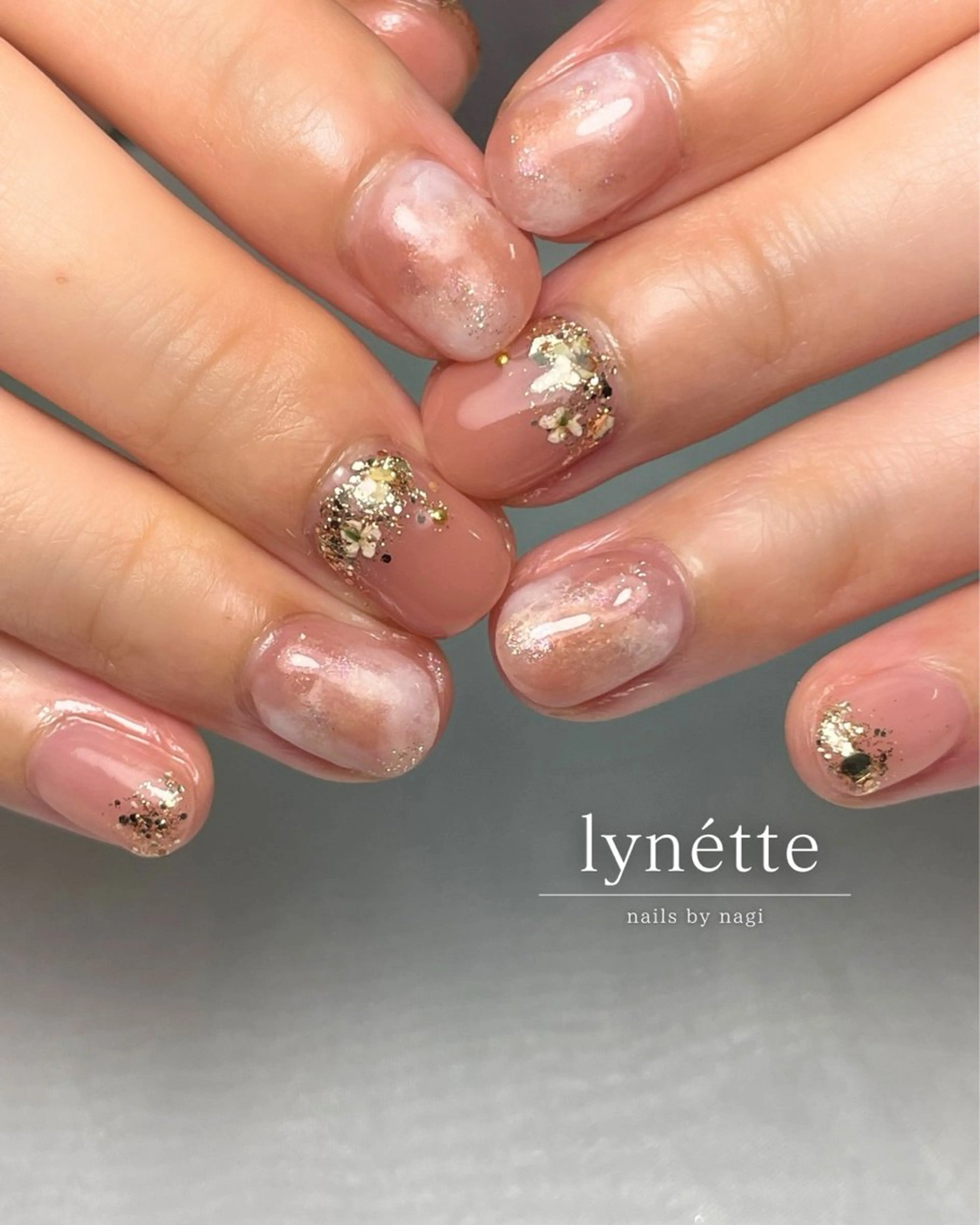 ネイル ニュアンスネイル lynétte 那覇ネイルサロンのネイルデザイン