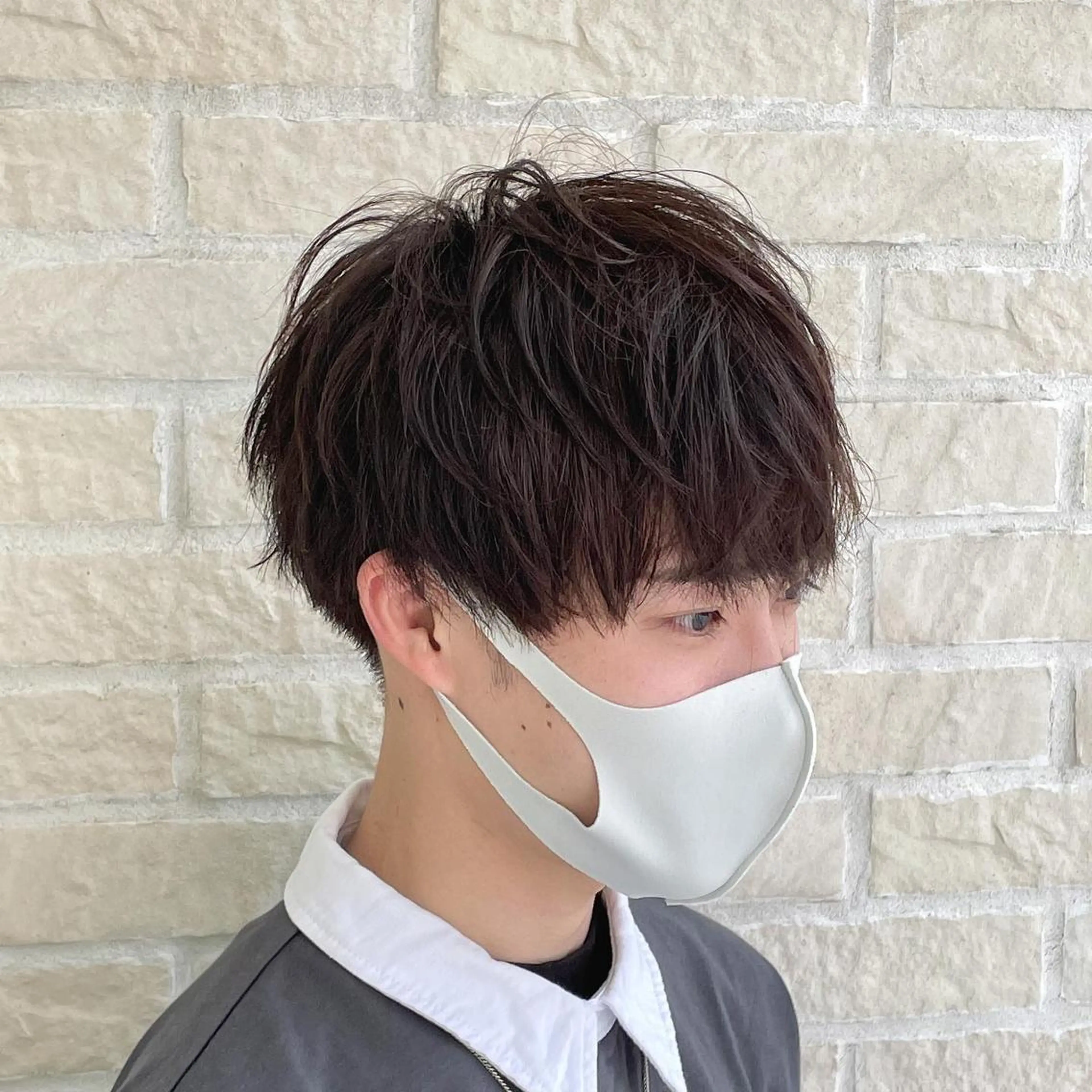 カラー ブラウンカラー デザインカラー ハイライトカラー ミルクティーラテ ピンクカラー 艶髪レイヤーの王 また復活の大澤竜馬のヘアスタイル