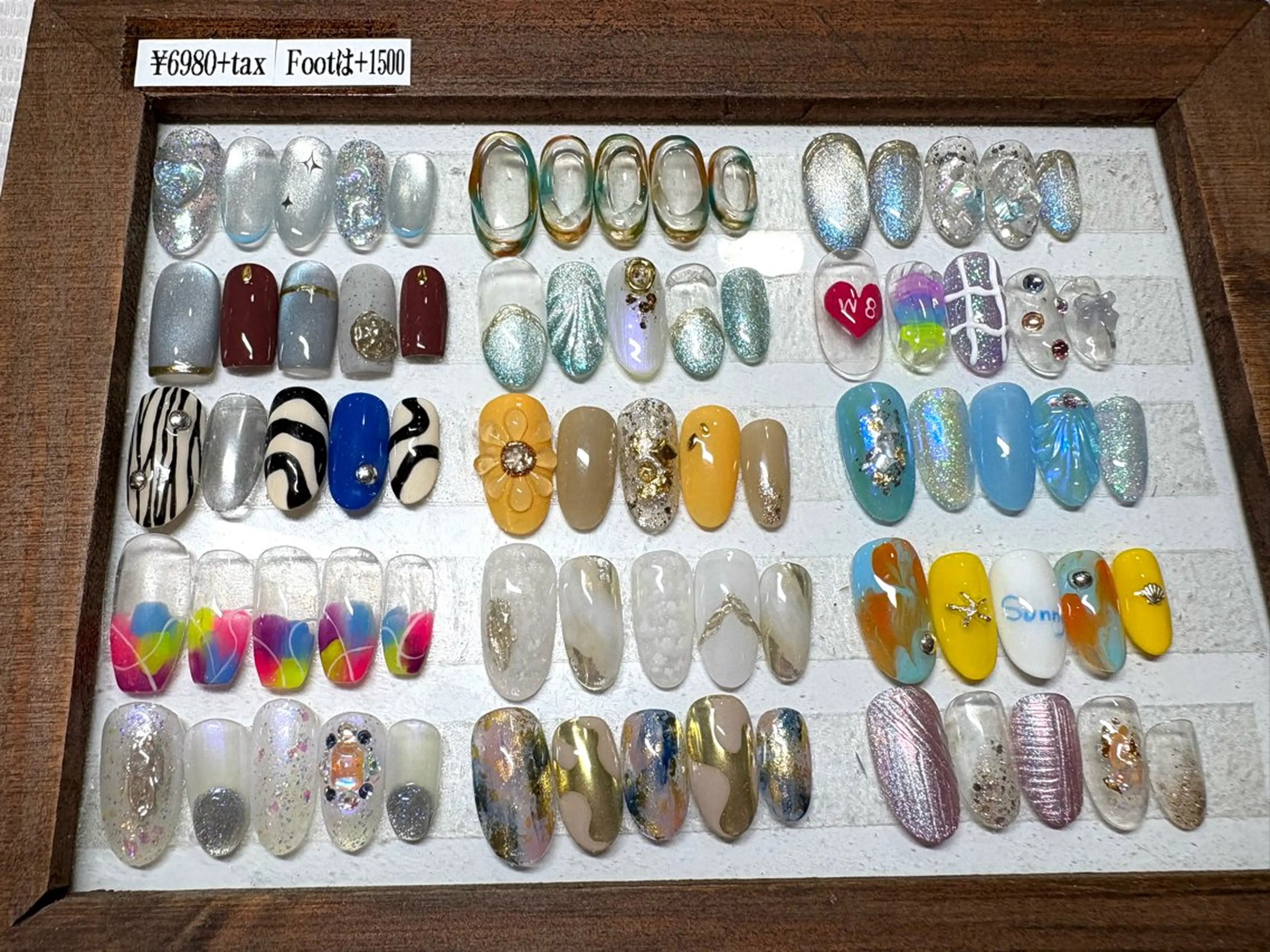 6980円アートコース(オフなし)🎄🎁の写真