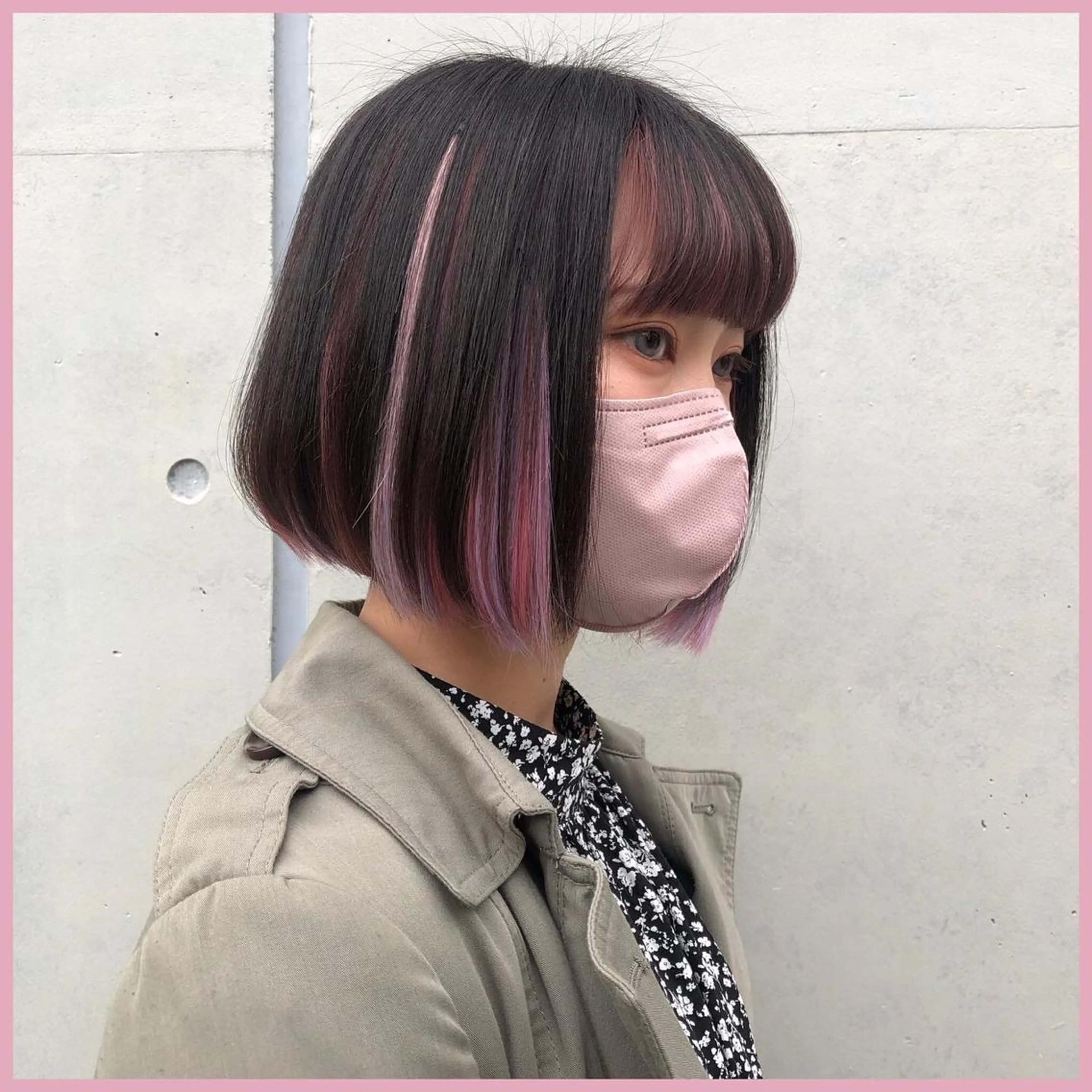 ロング カラー ヘアアレンジ 編み込みエクステ シールエクステ ベージュカラー イヤリングカラー インナーカラー カット エクステ ヘアセット 八巻 晴香のヘアスタイル
