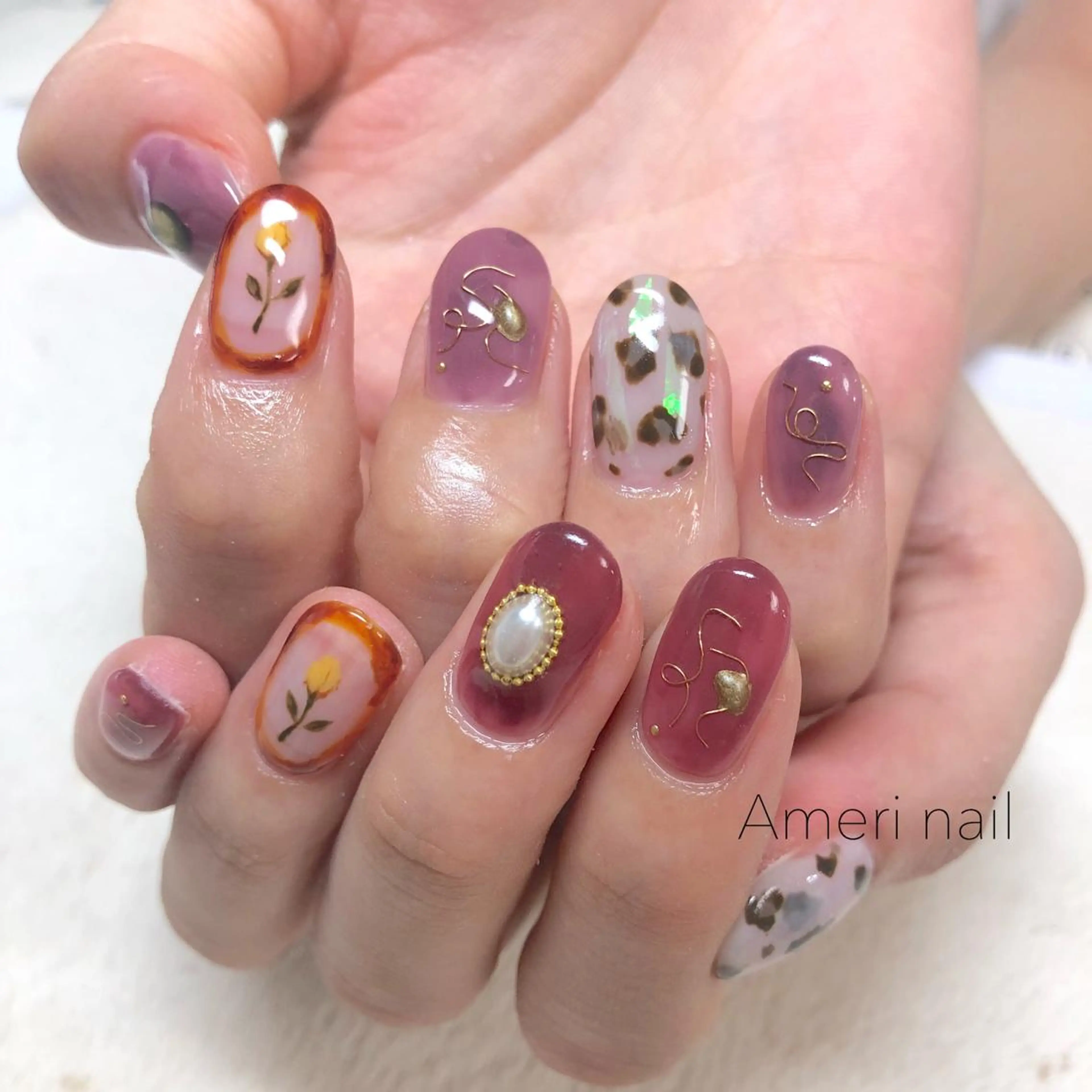 ネイル ハンドネイル nailist TOMOのネイルデザイン