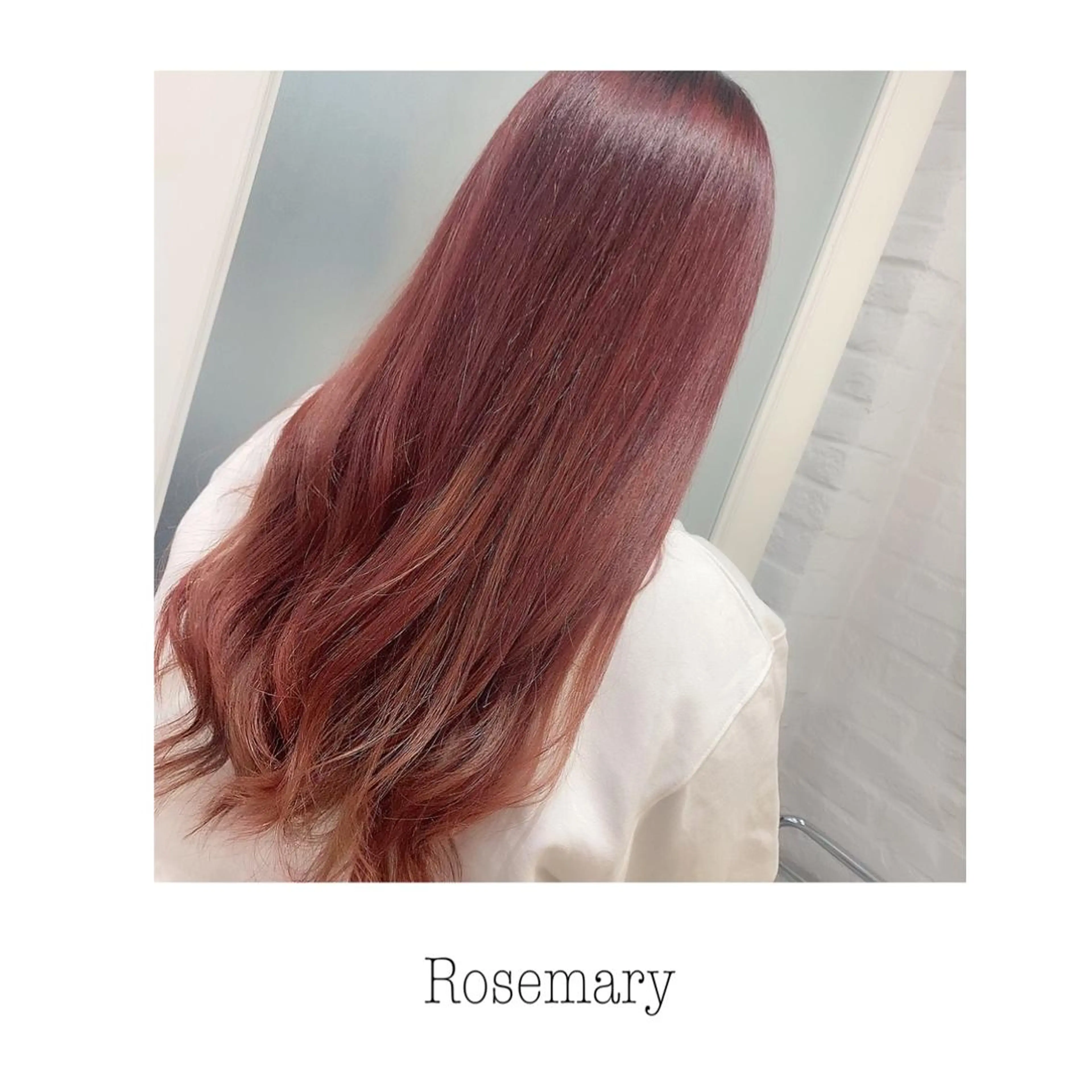 ロング カラー Ida Akaneのヘアスタイル