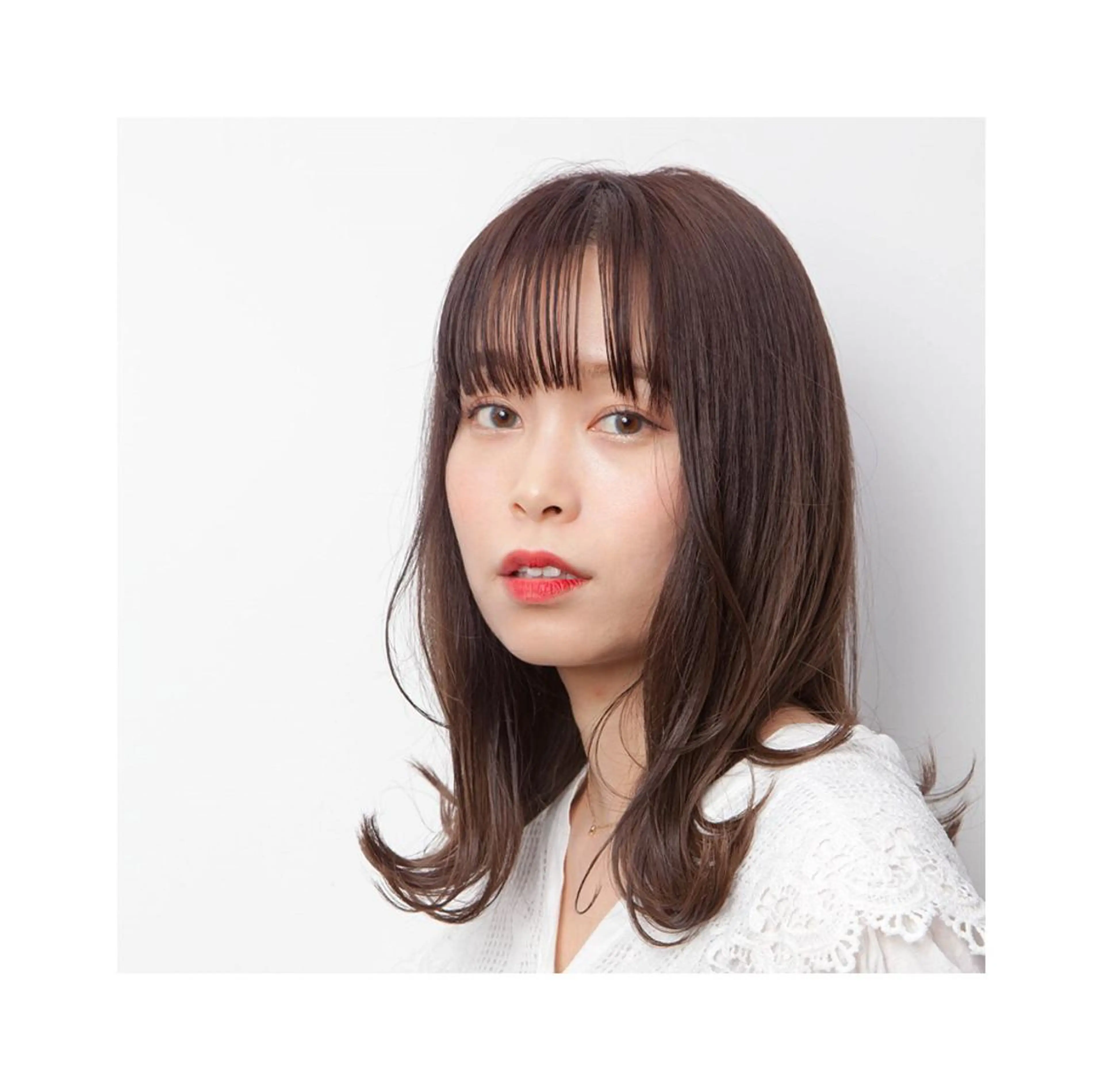 セミロング カラー 高山りな🌼 (メンズも可能です)のヘアスタイル