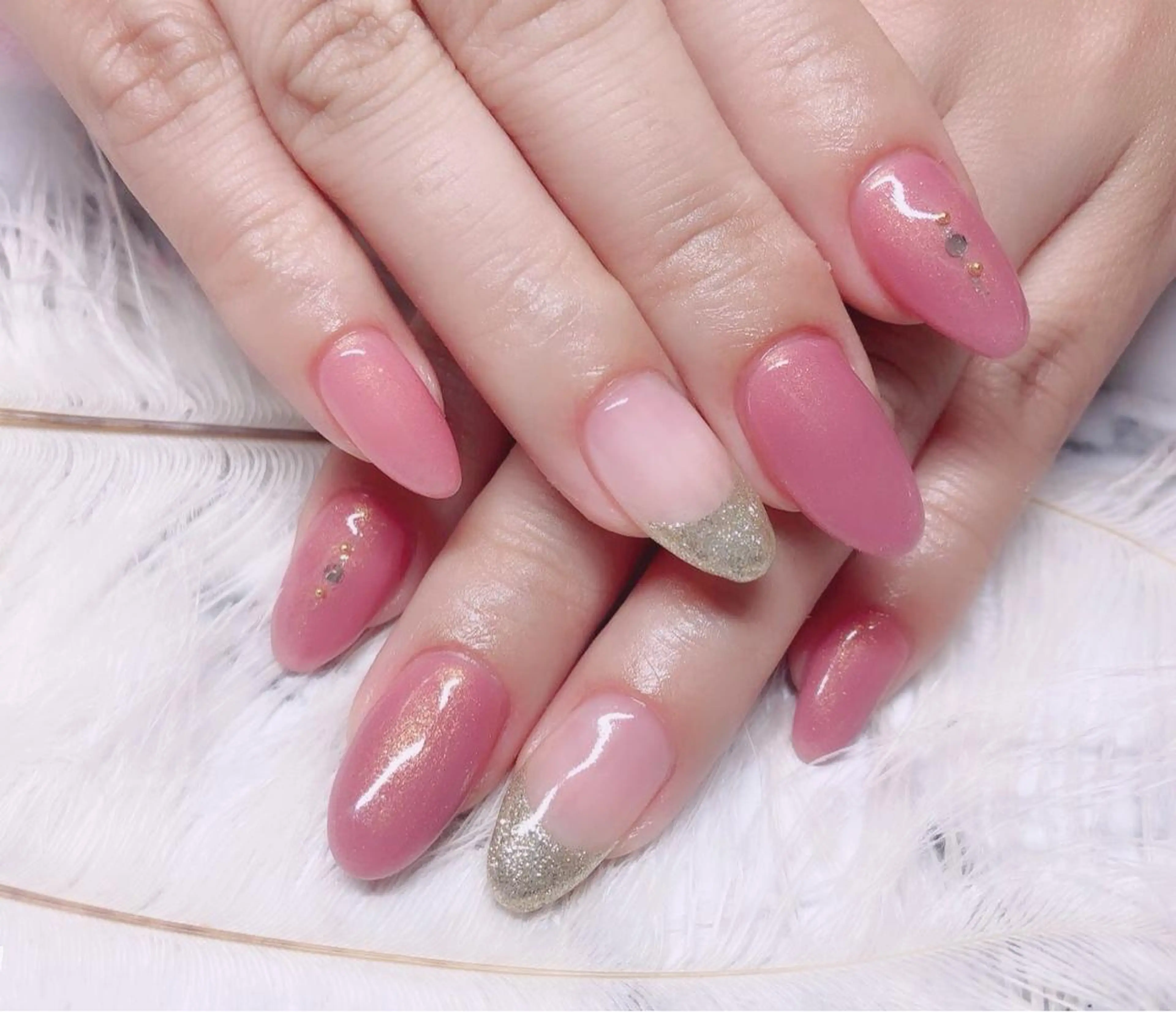 ネイル マジック ミラーのネイルデザイン