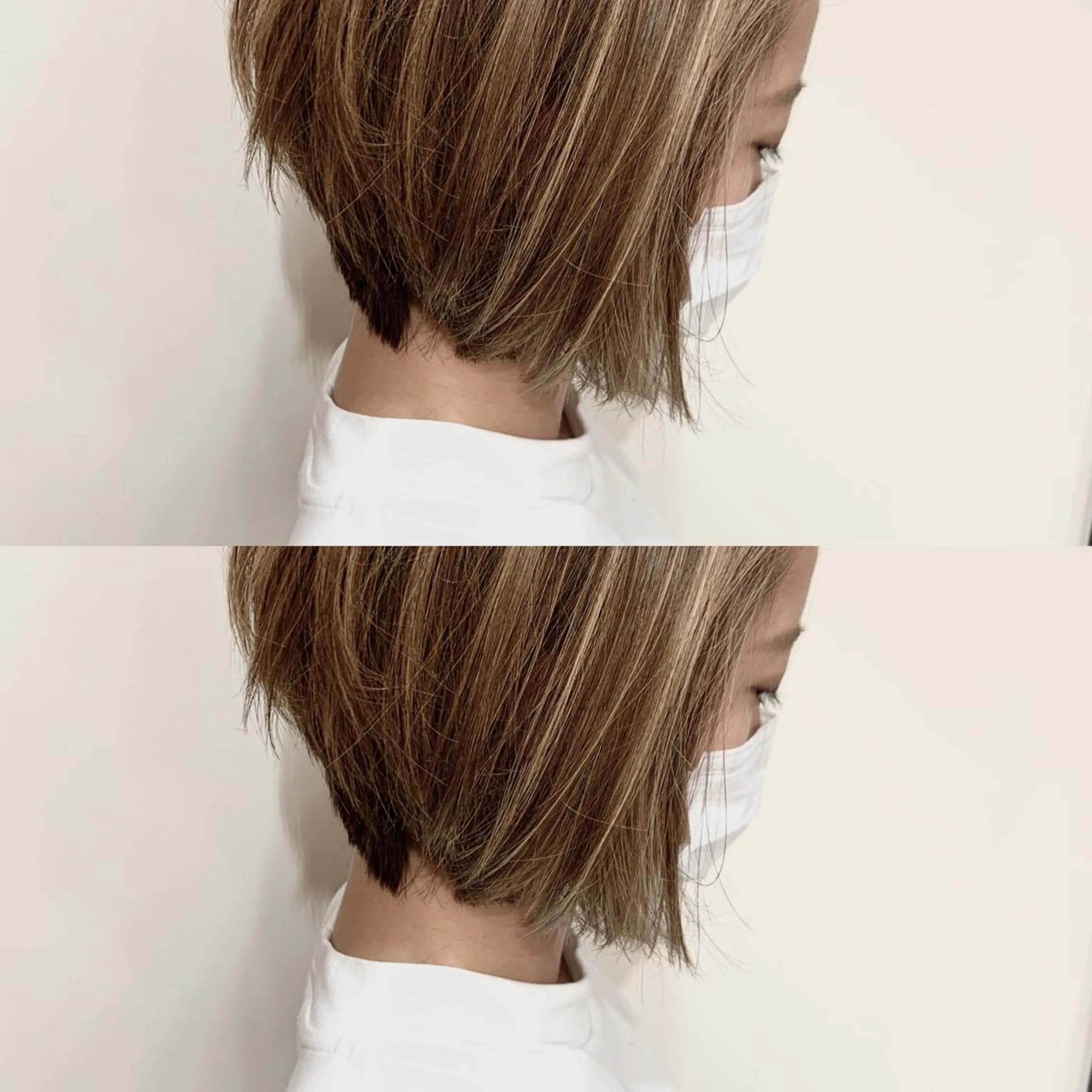 ショート カラー ヘアアレンジ カット ヘアカラー 岡崎勇人/レイヤー/ 韓国/ケラチンTRのヘアスタイル