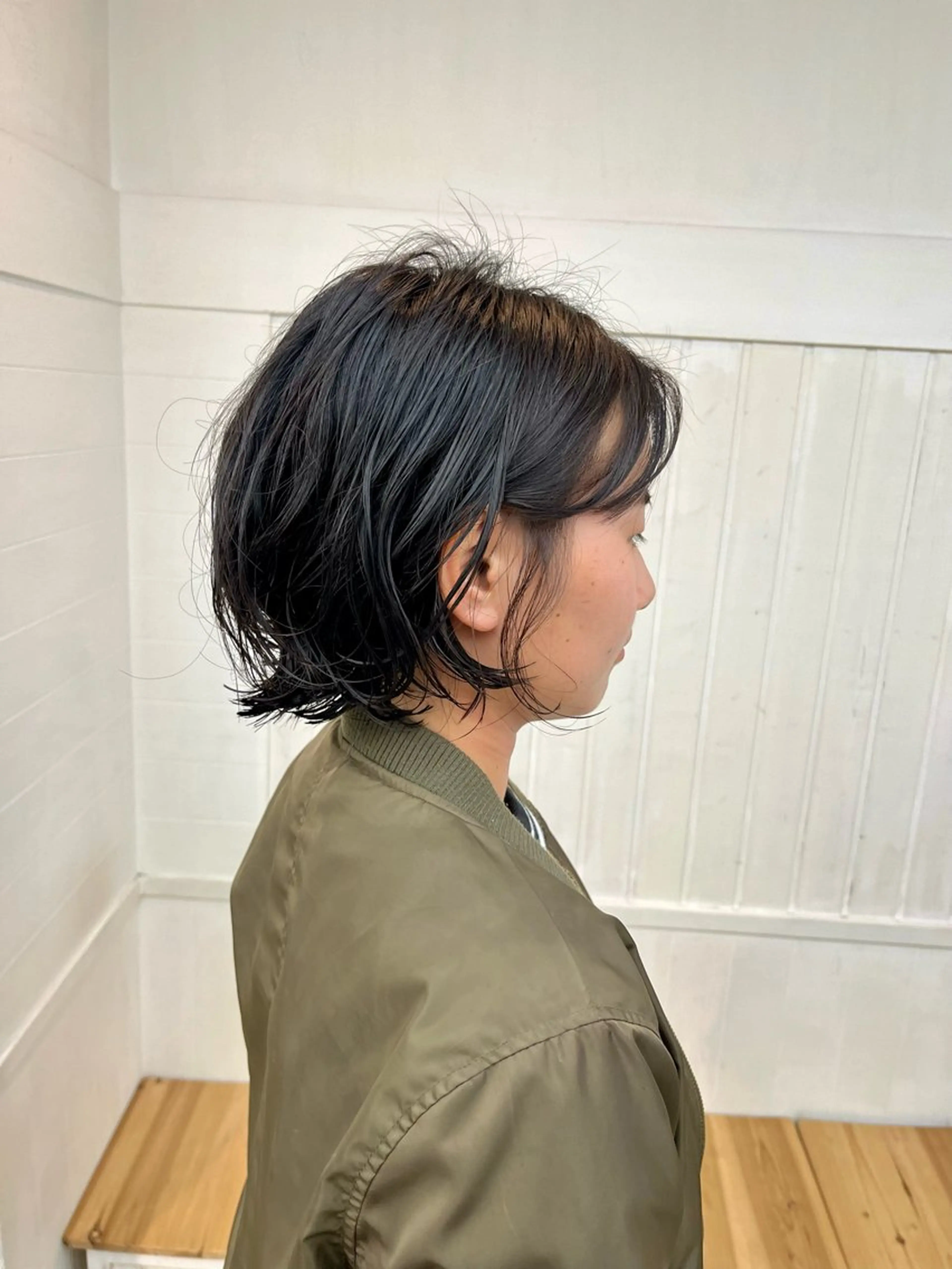 ミディアム 毛流れヘア×眉 ワックス/RIKUのヘアスタイル