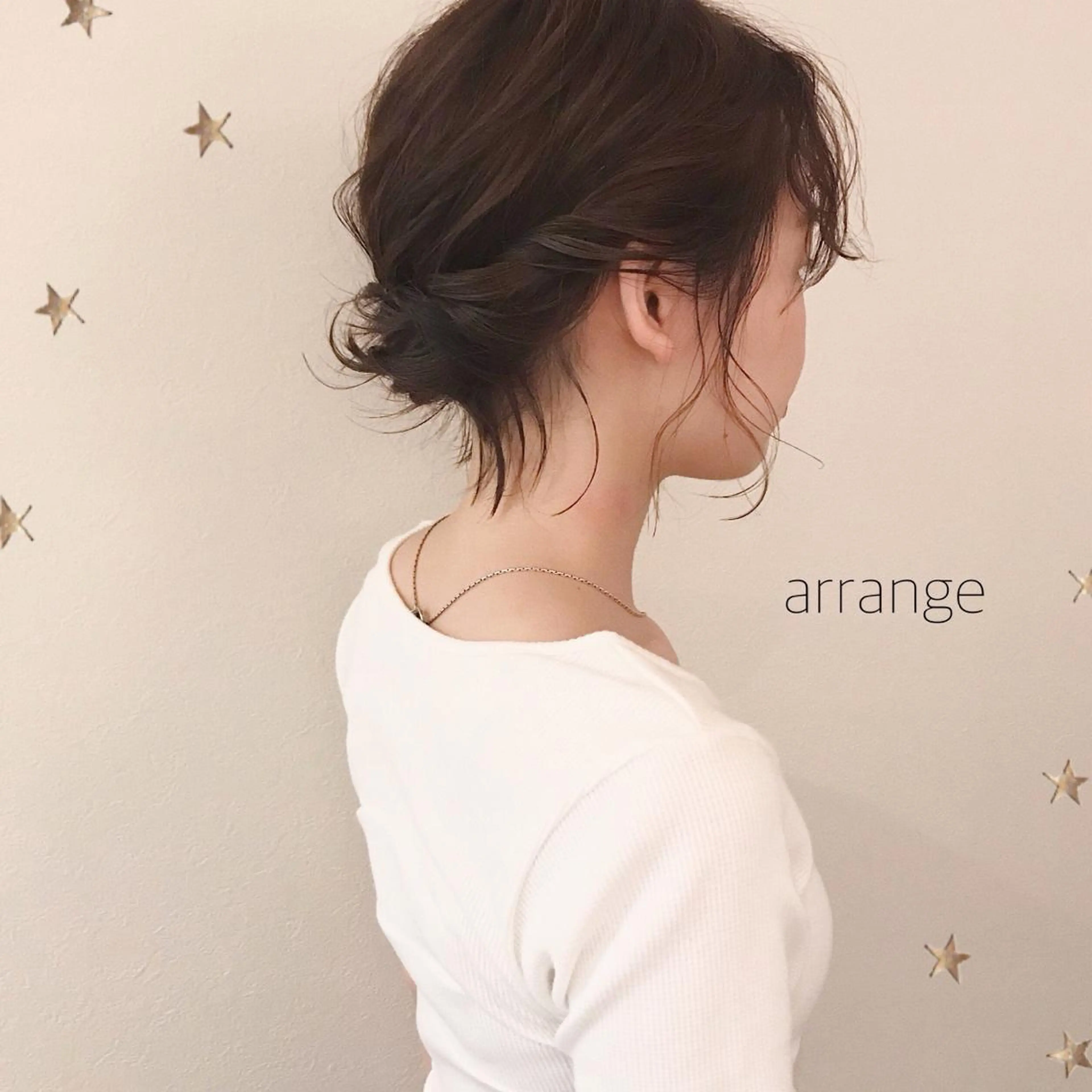 ショート カラー ヘアアレンジ 市川 千夏のヘアスタイル