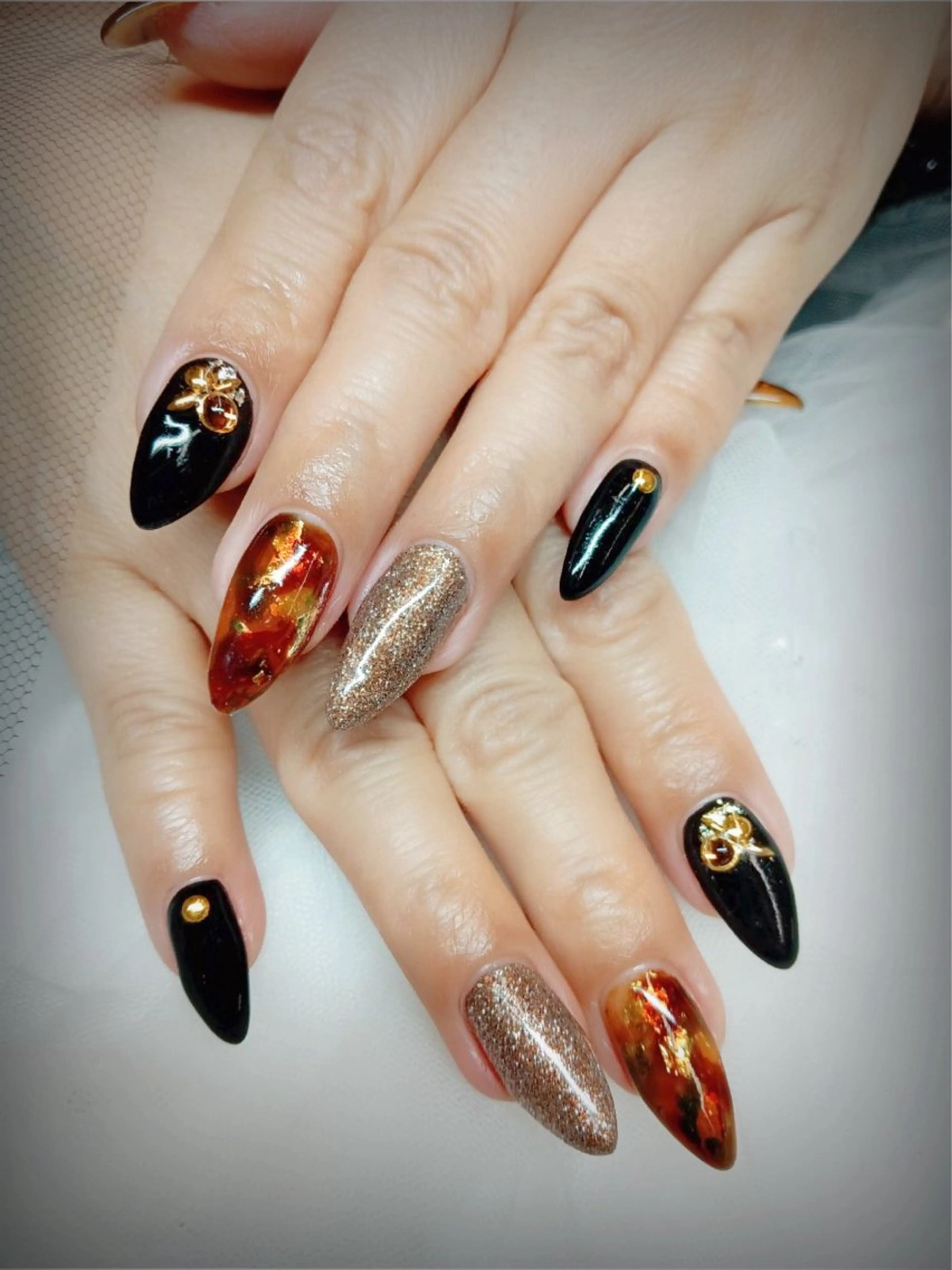 ネイル 柘植 祐子のネイルデザイン