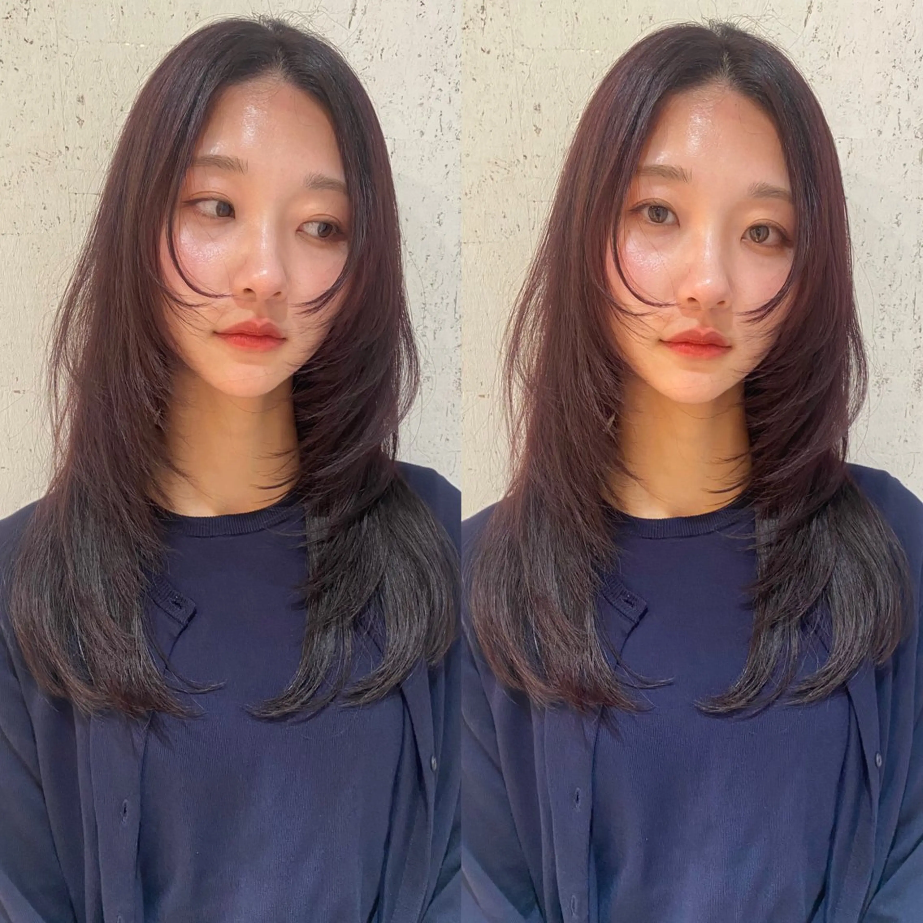 ロング カラー パーマ 縮毛矯正 mai / linoah˚✧のヘアスタイル