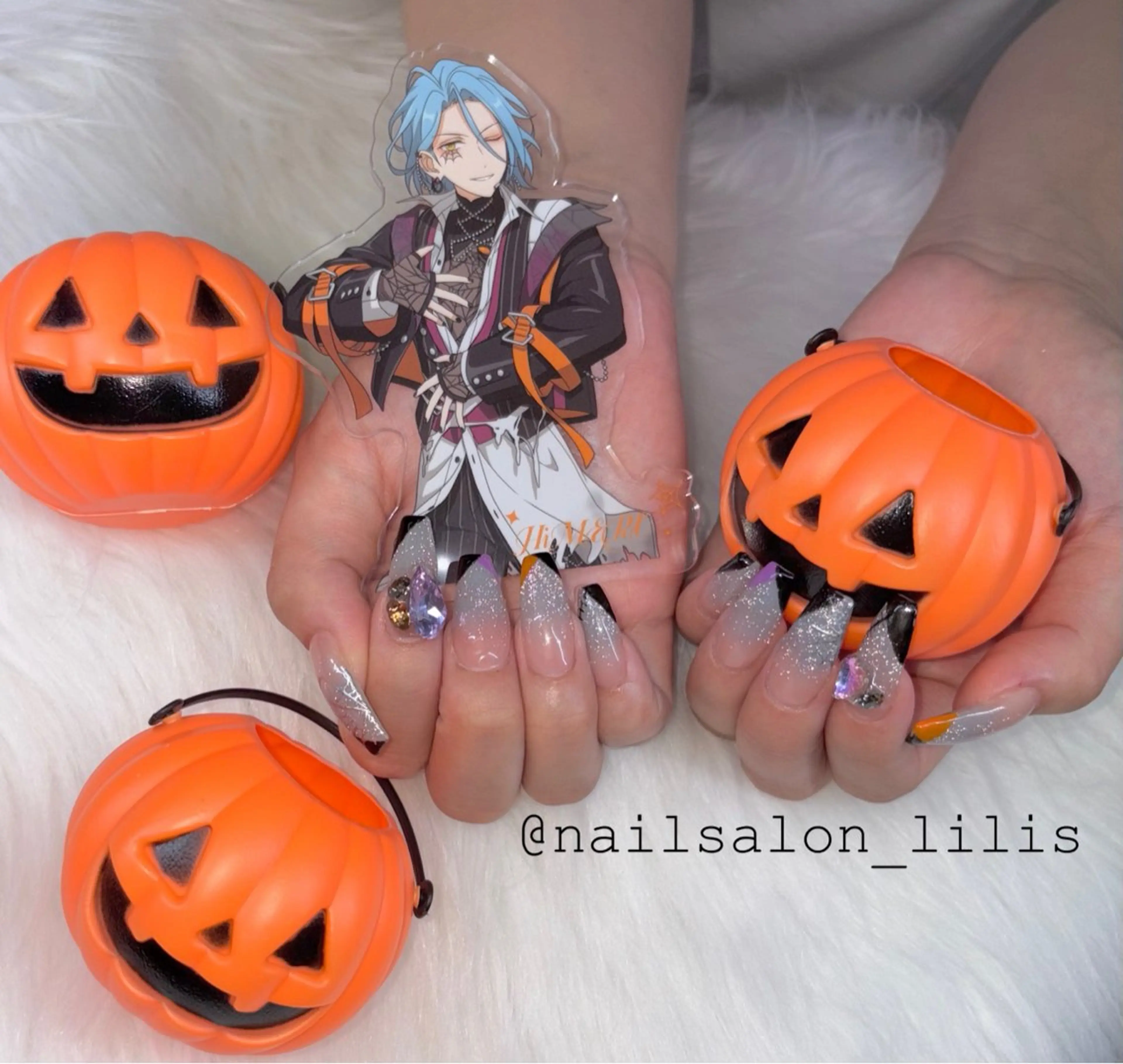 ネイル ハロウィン nailsalon Lilisのネイルデザイン