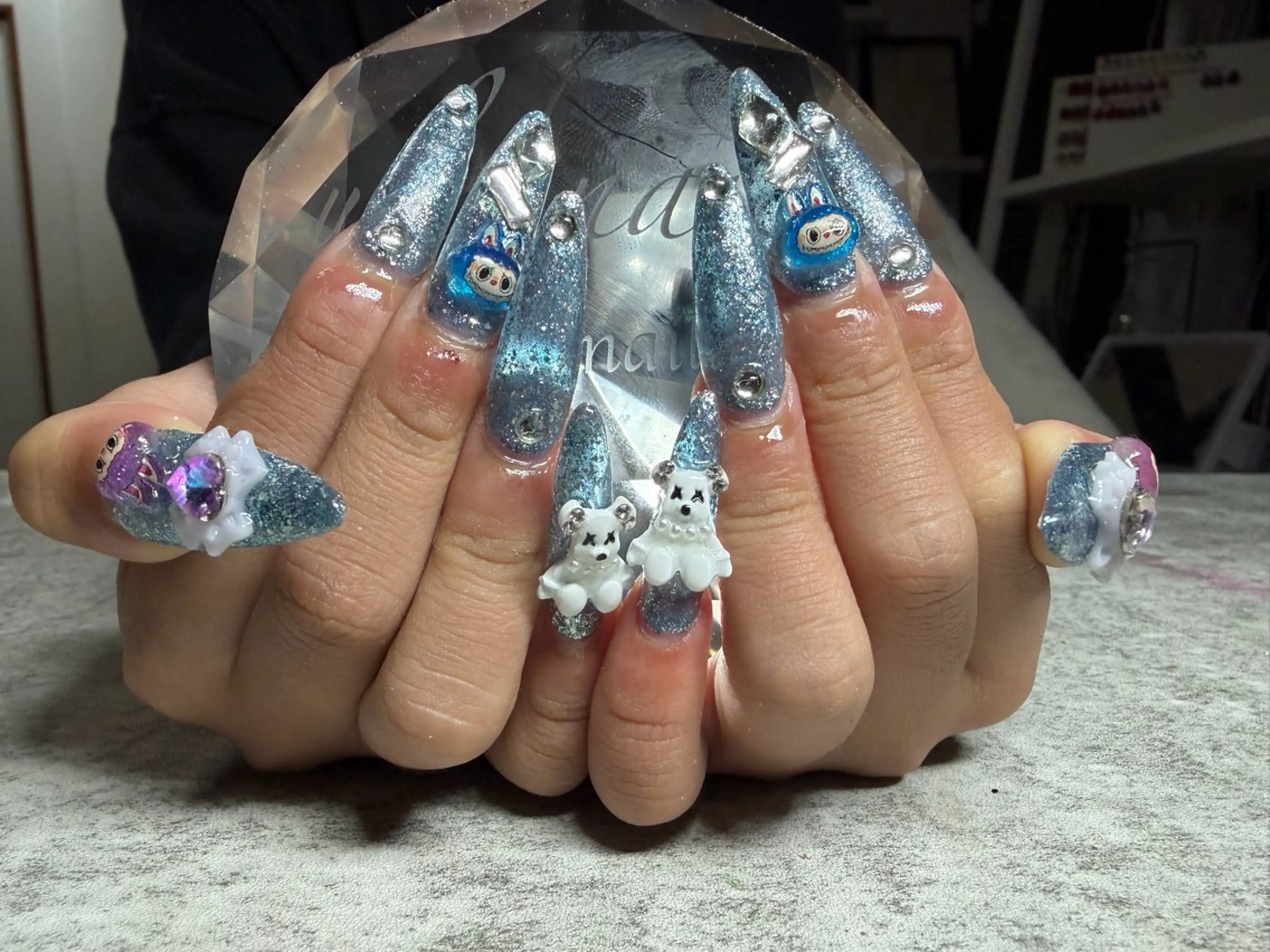 ネイル シンプルネイル ネイルチップ 佐野 愛美のネイルデザイン