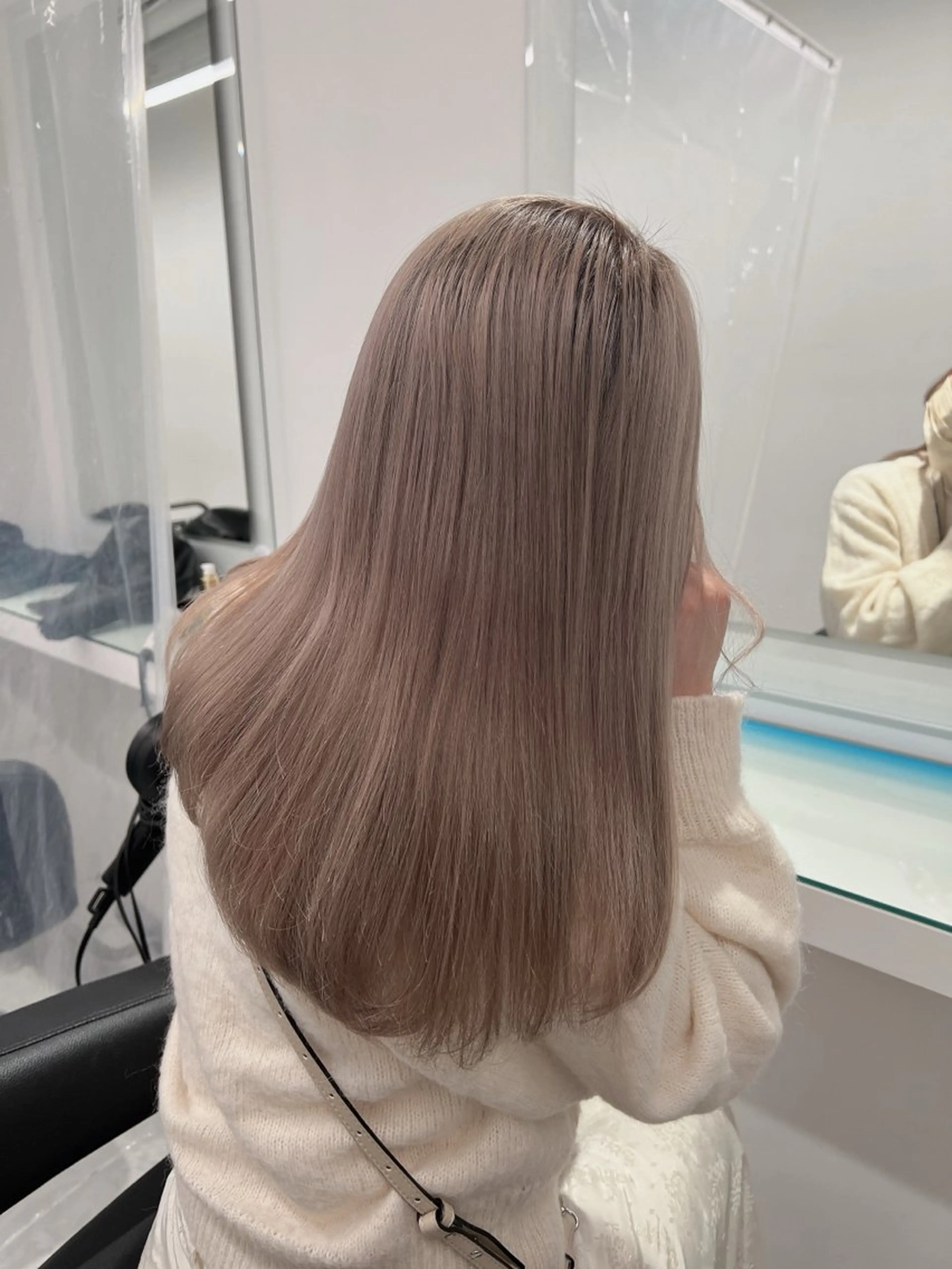 ロング カラー カット ヘアカラー ダブルカラー｜ なおき｜池袋美容師のヘアスタイル