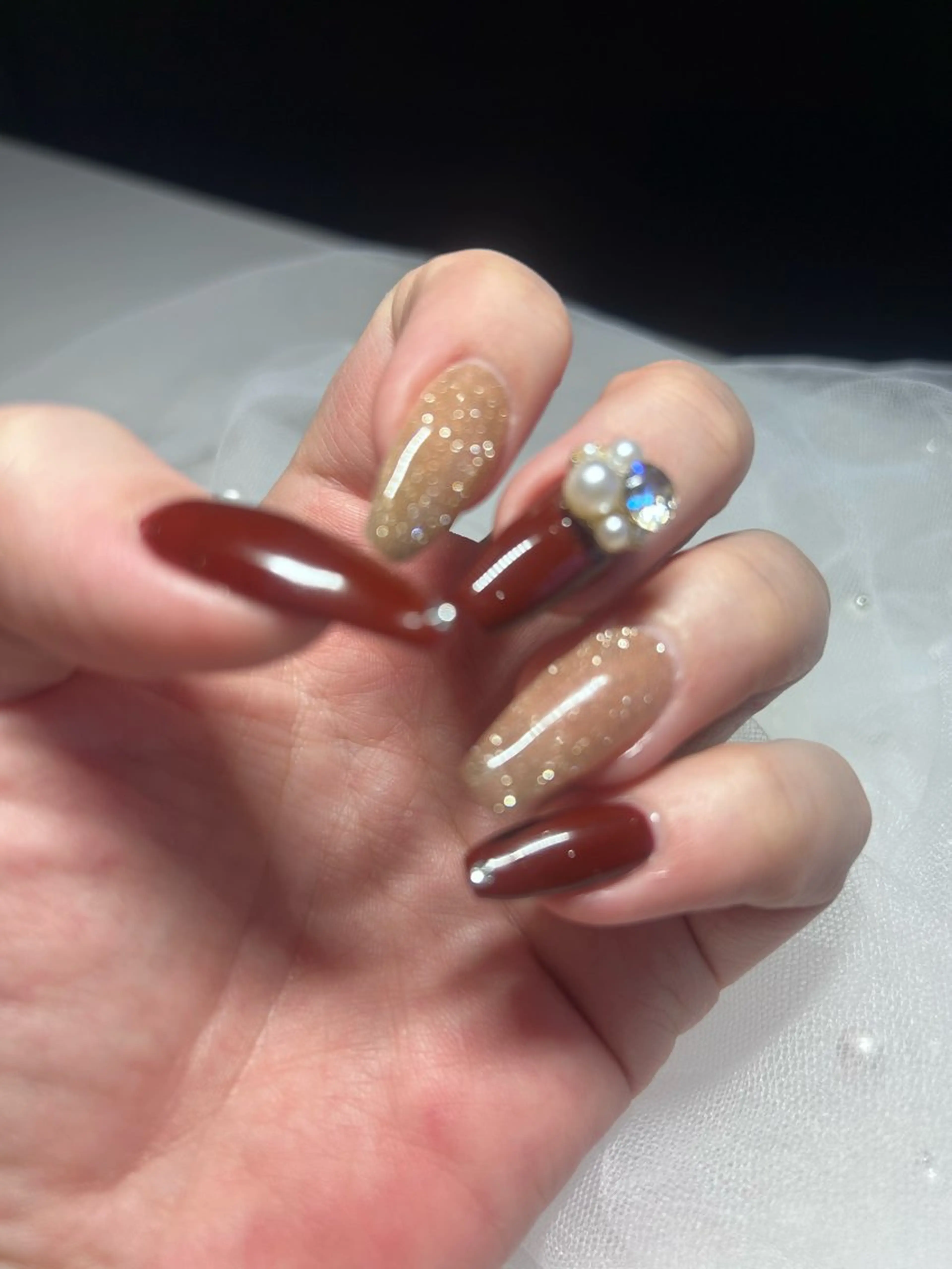 ネイル ハンドネイル la grace ネイルサロンのネイルデザイン