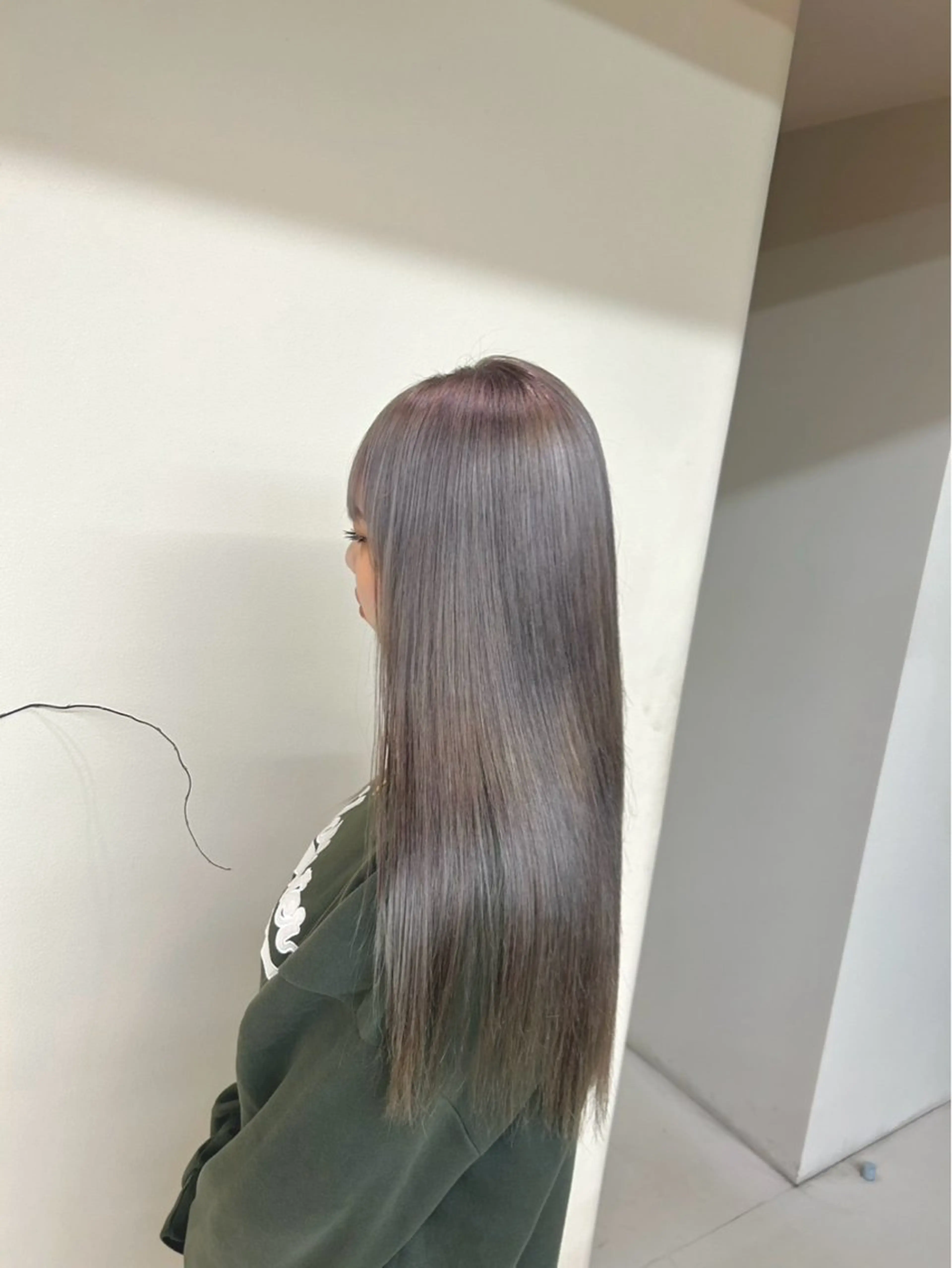 ロング カラー 齋藤 隼琉のヘアスタイル