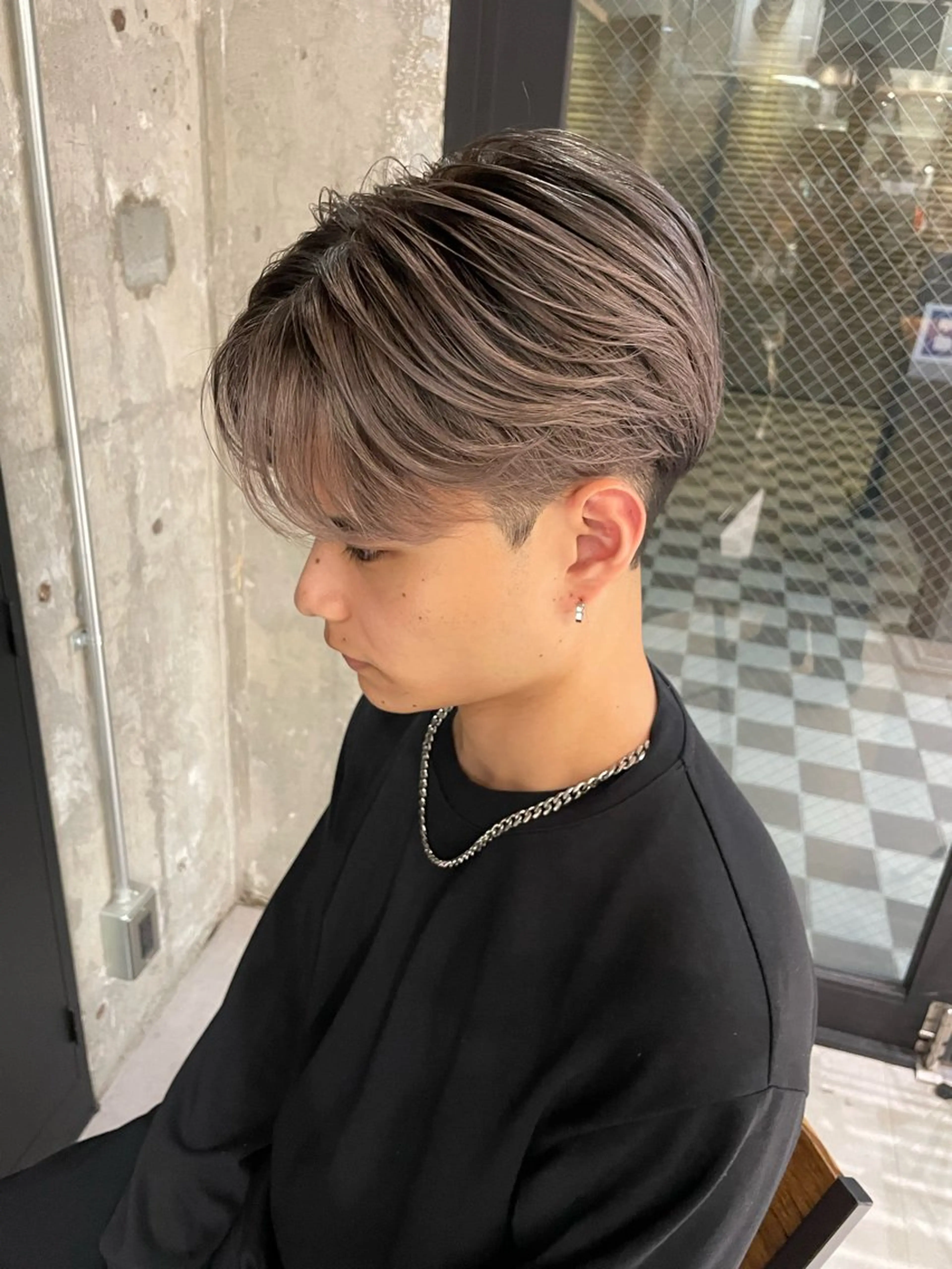 メンズ メンズバレイヤージュ 🫧ハイライトカラー 🫧 𝓜𝓘𝓤のヘアスタイル