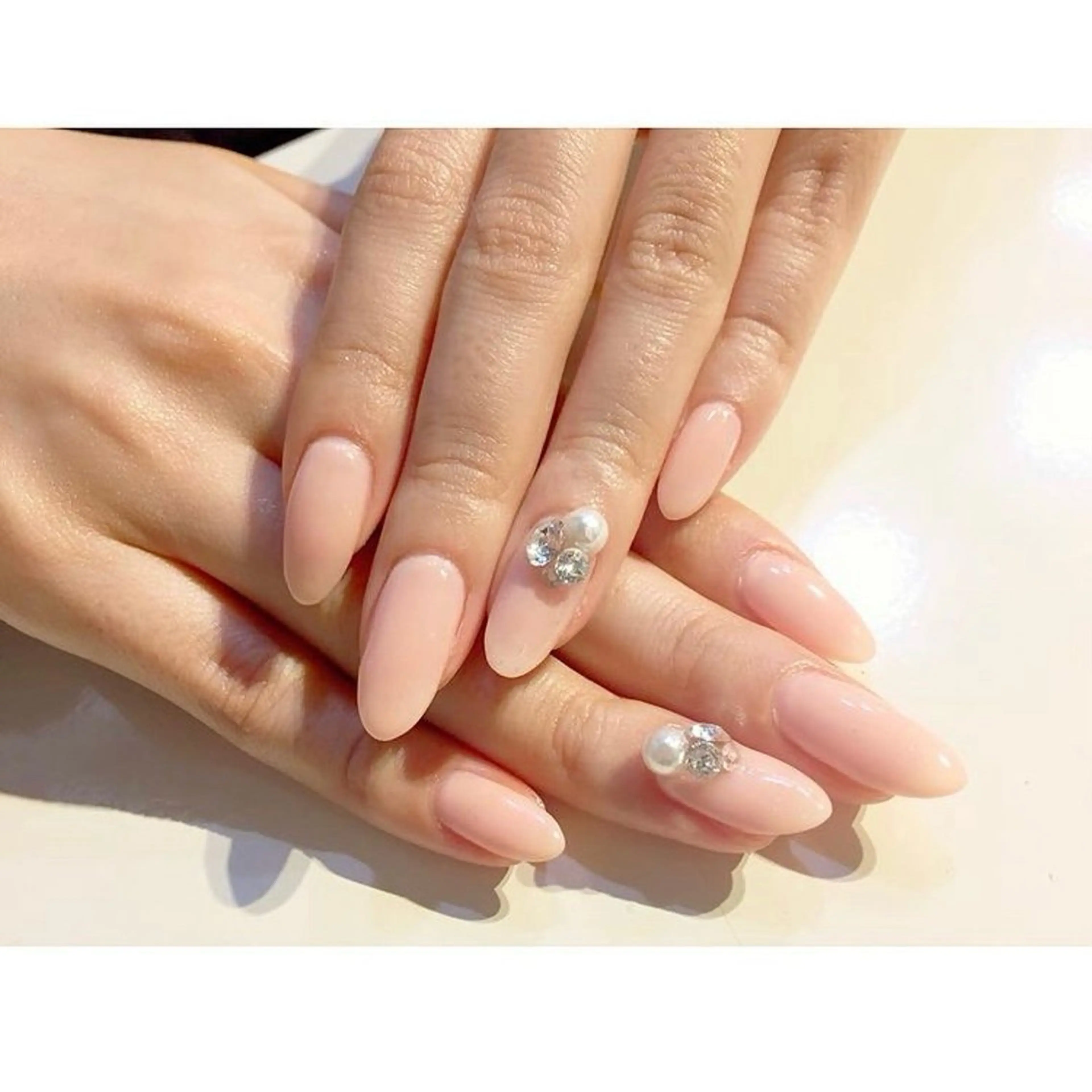 ネイル 桜ネイル Solmare 中目黒 mutoのネイルデザイン