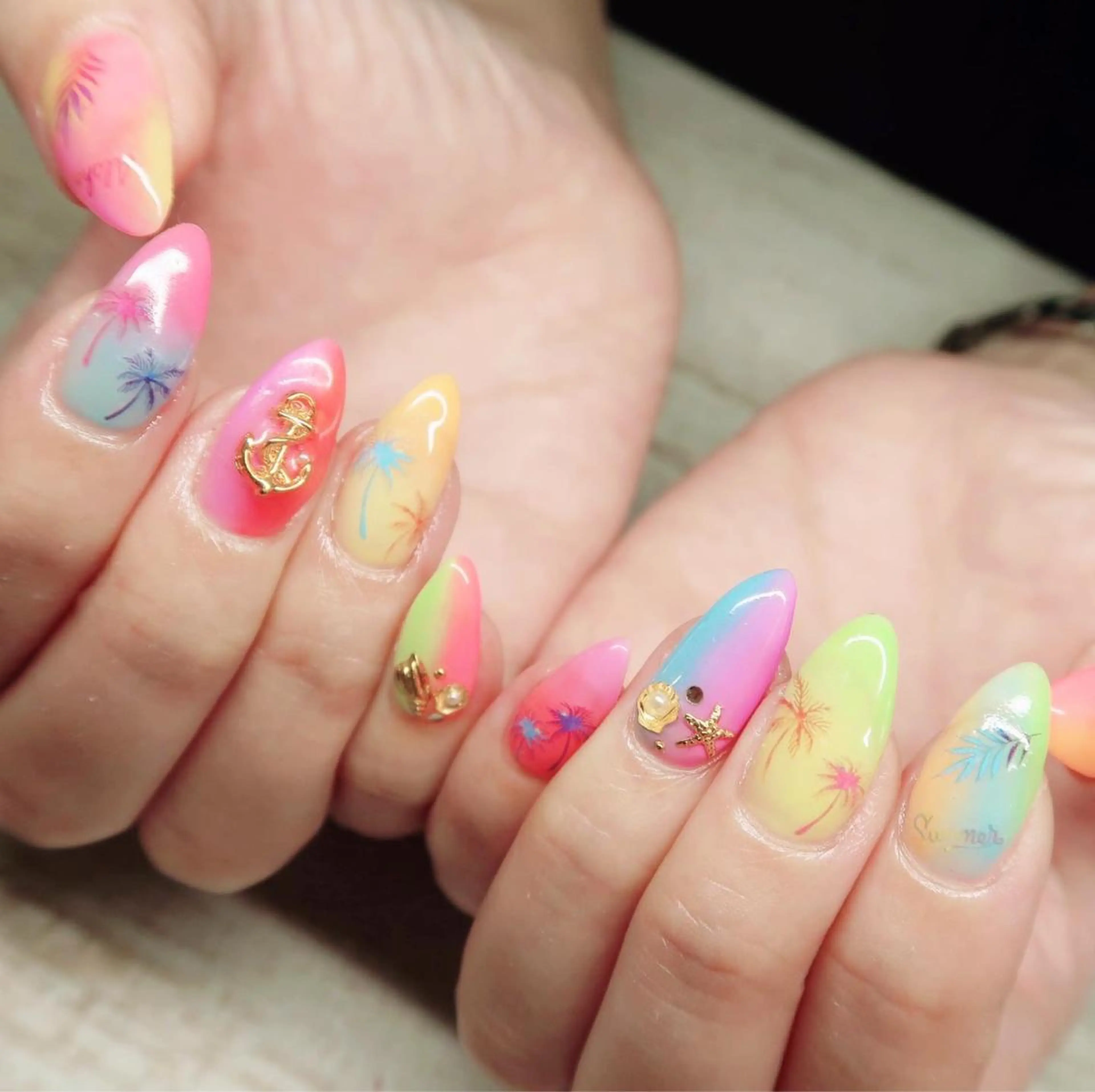 ネイル ハンドネイル Fielia momoのネイルデザイン