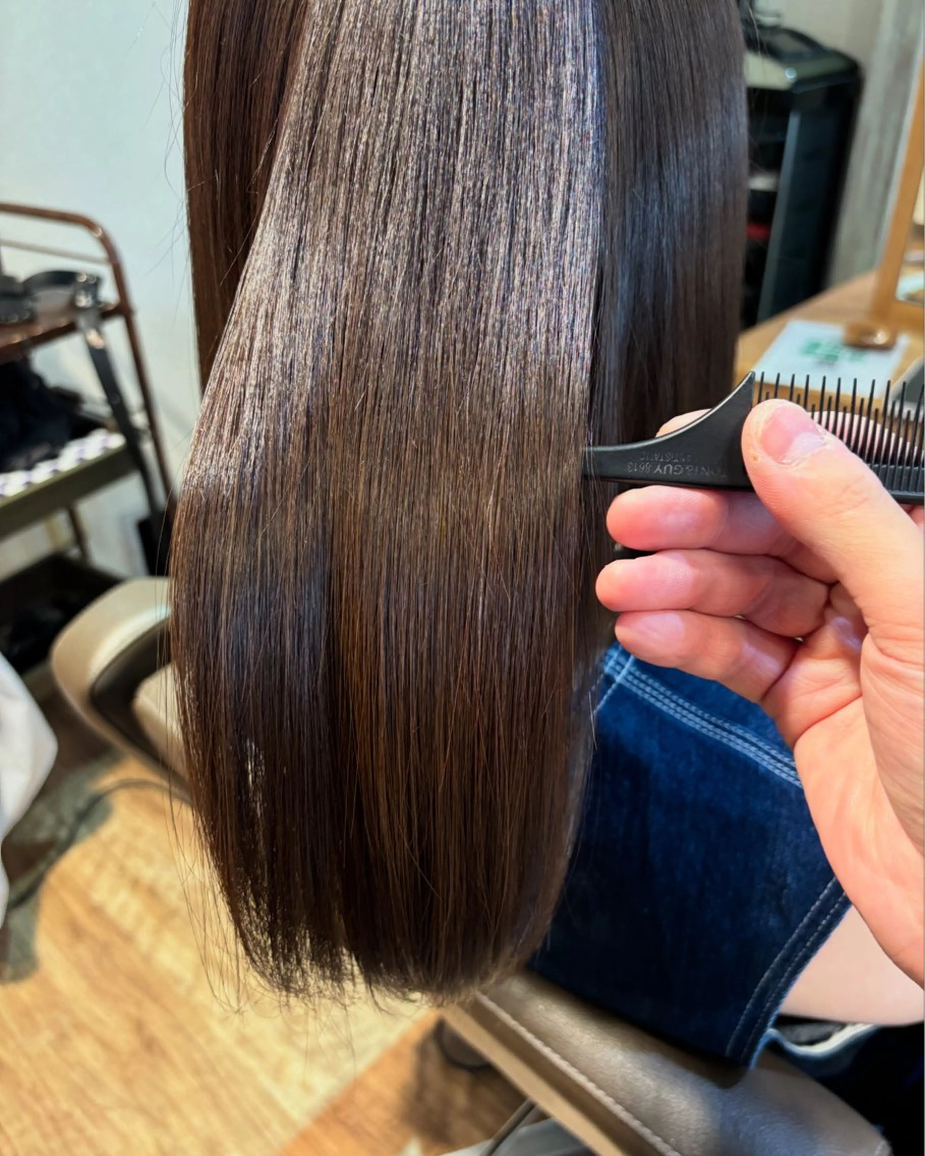 セミロング カラー Dilla 戸田公園のヘアスタイル