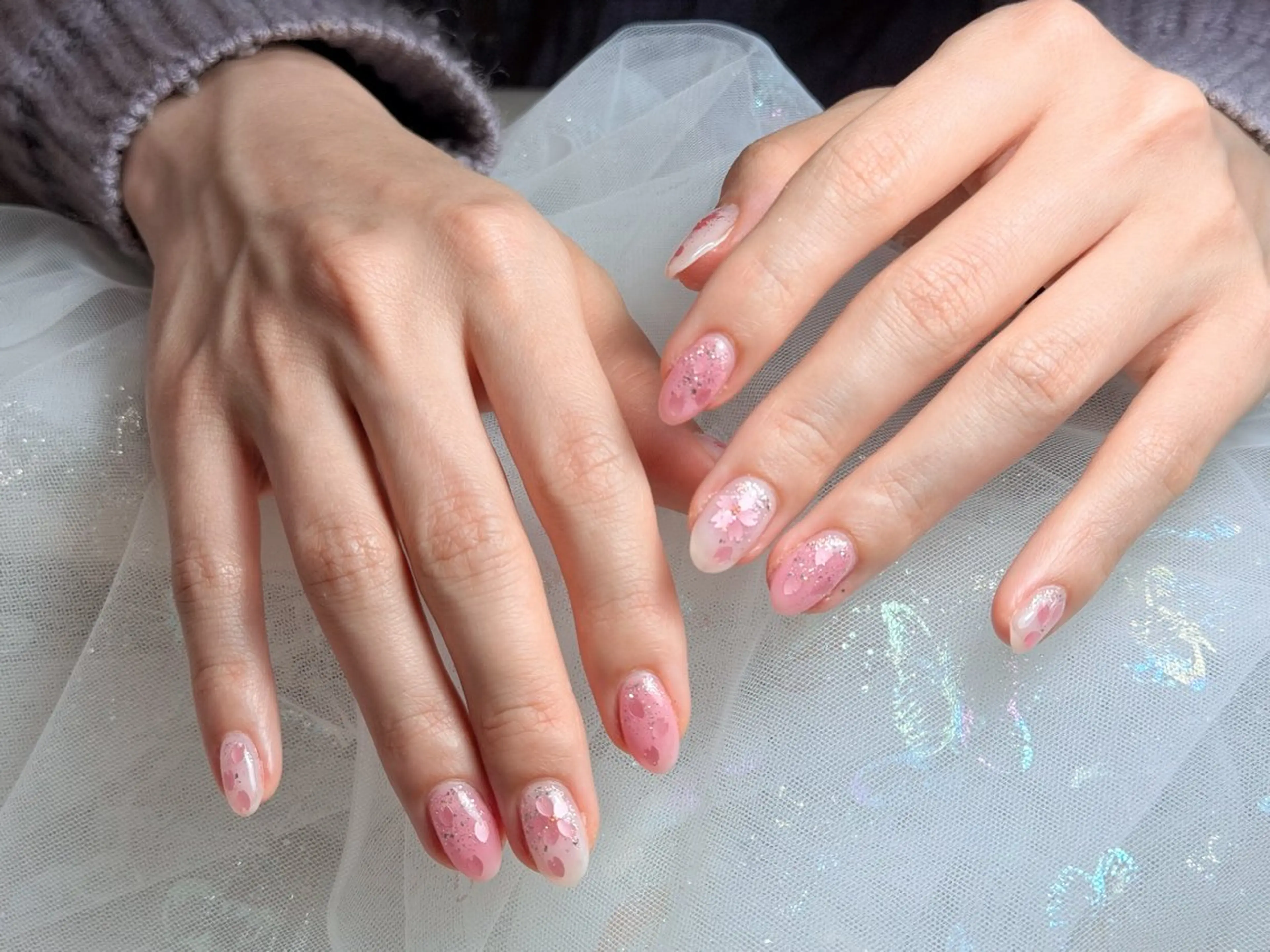 ネイル ハンドネイル Maggie nailクロのネイルデザイン