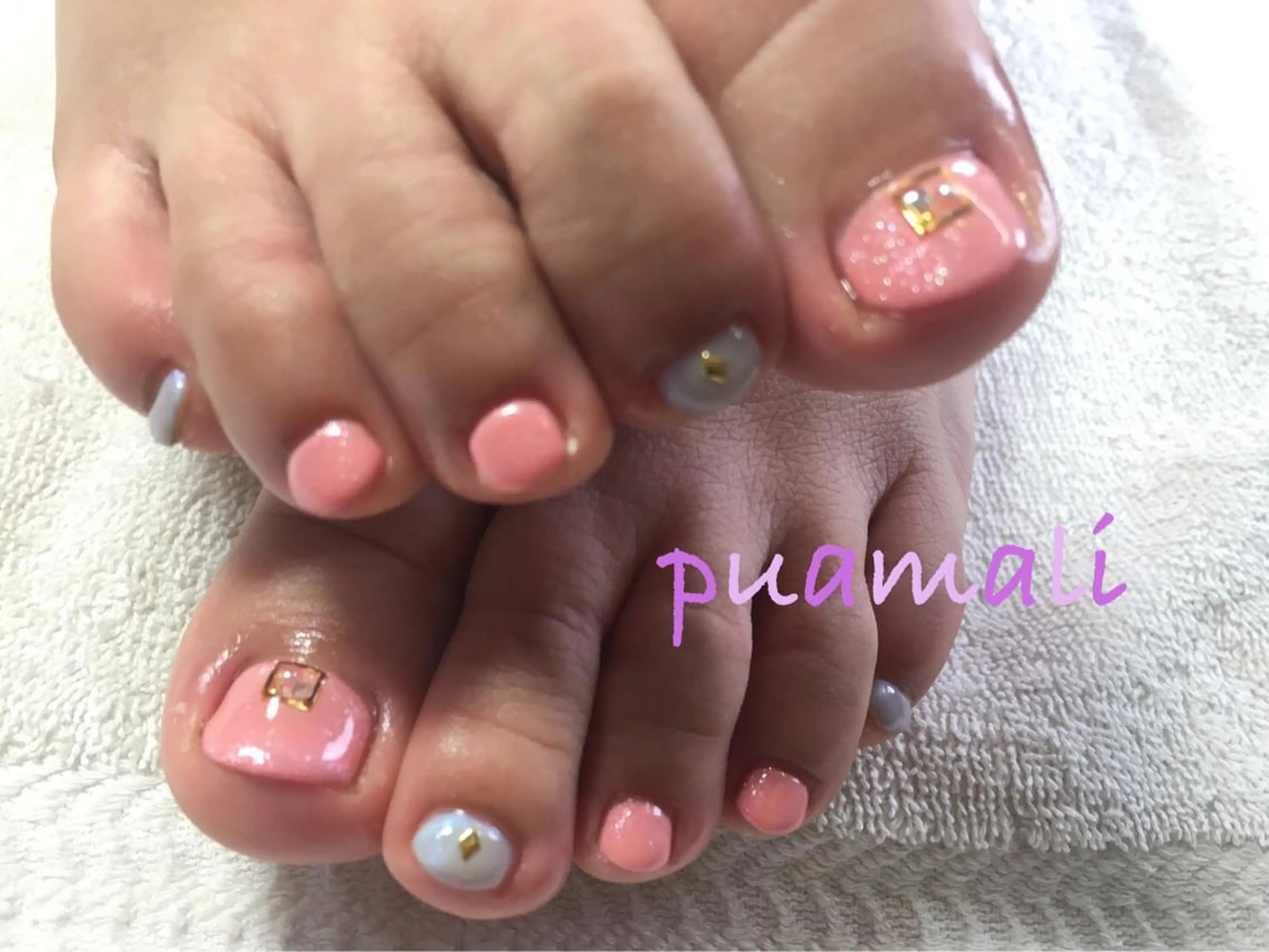 ネイル フットネイル Puameli プアメリのネイルデザイン