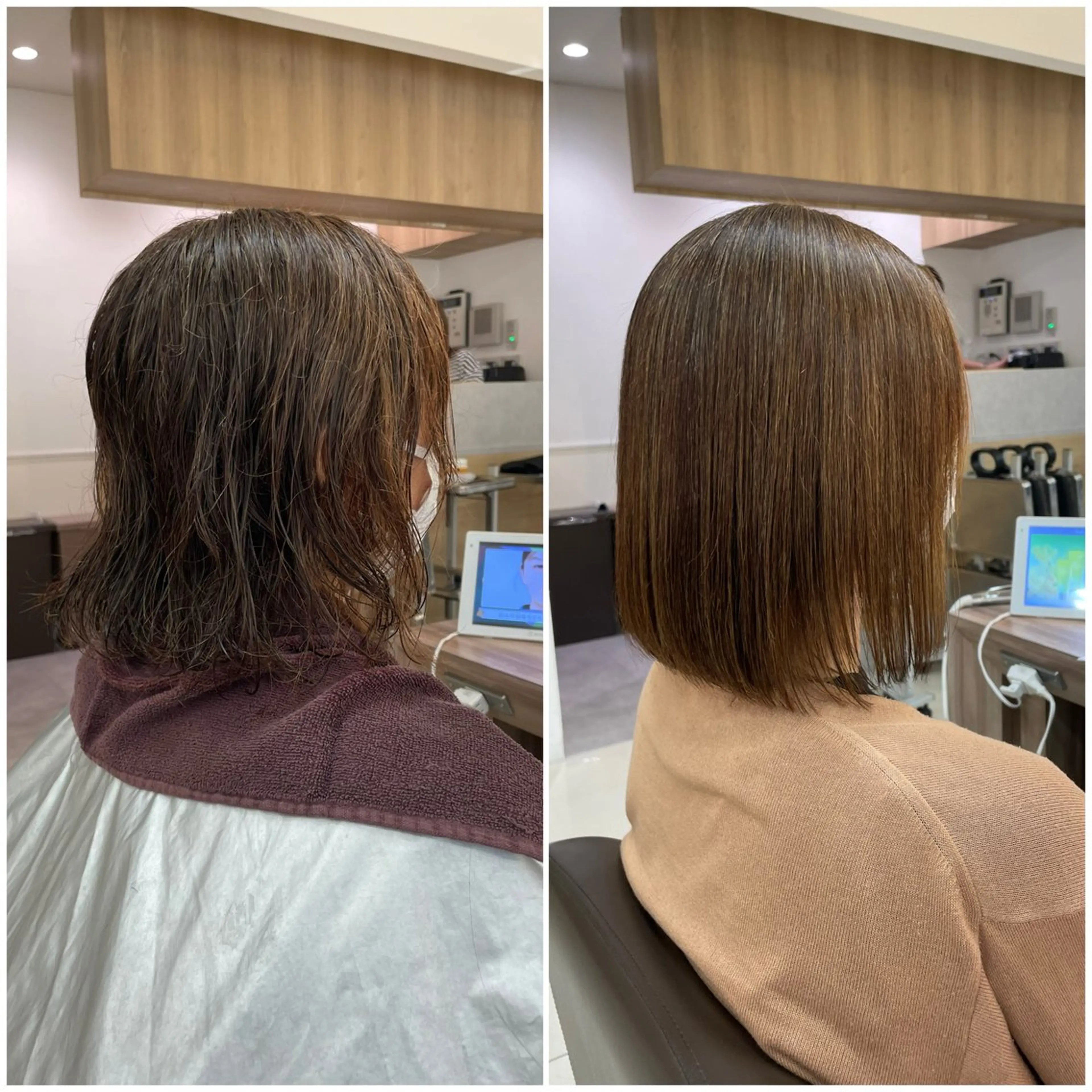 ショート 縮毛矯正 ヘッドスパ/ 鎌倉　アズサのヘアスタイル