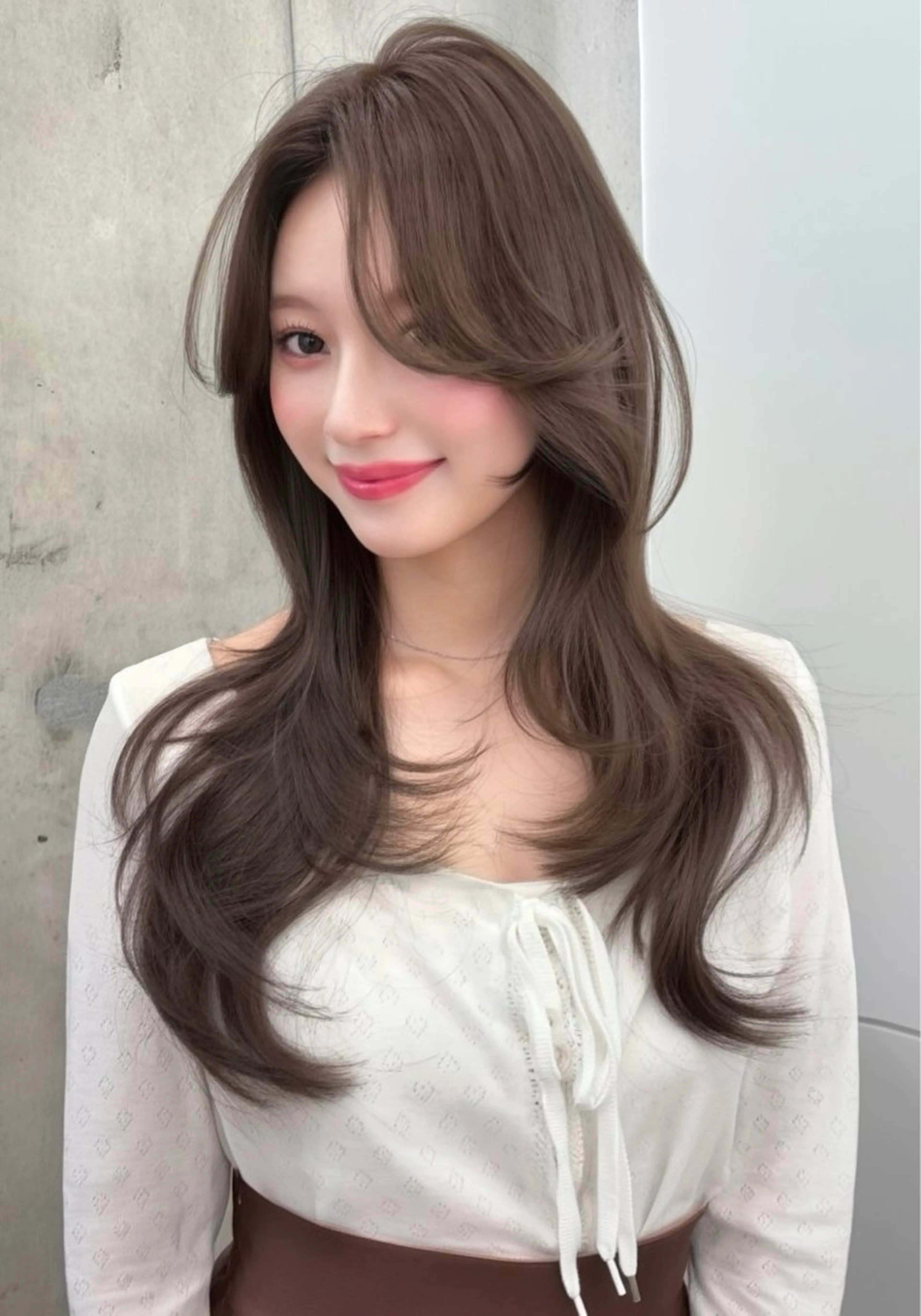 ロング ヘアカラー 寺山 佳貴のヘアスタイル