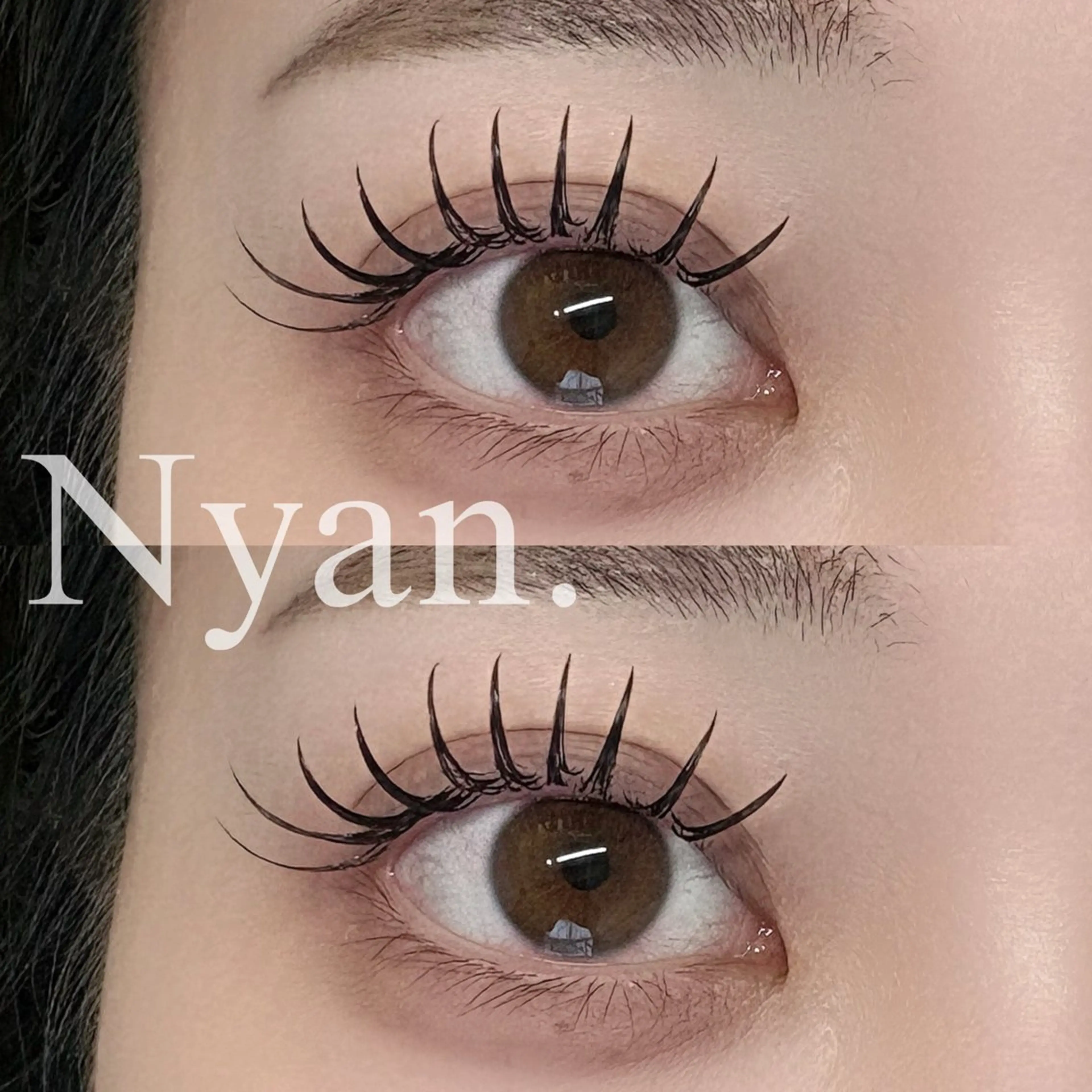 マツエク・マツパ マツエク Nyan. 【桜川】のマツエク・マツパデザイン