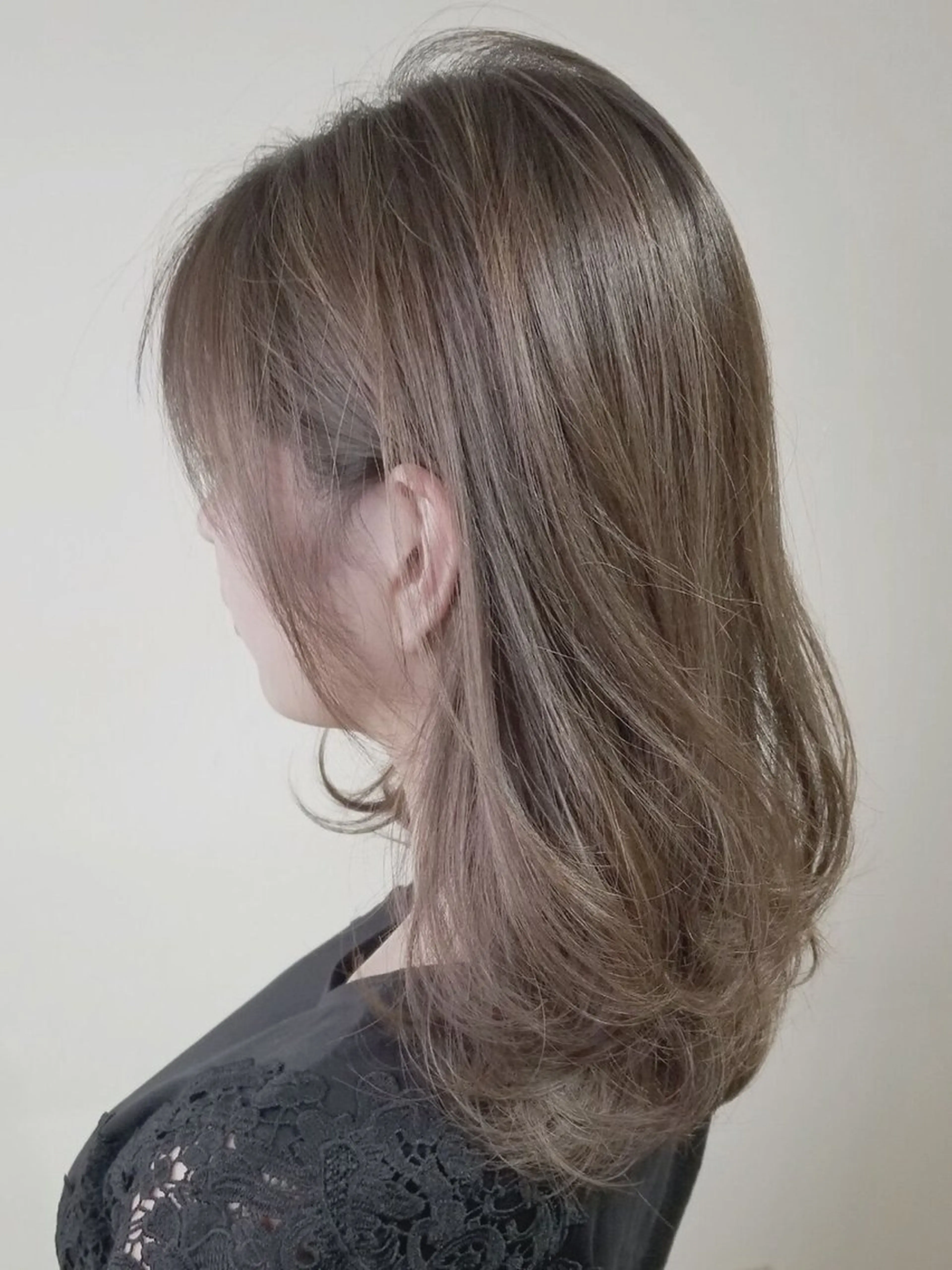 ミディアム カラー 熊本市東区 /Ririkaのヘアスタイル