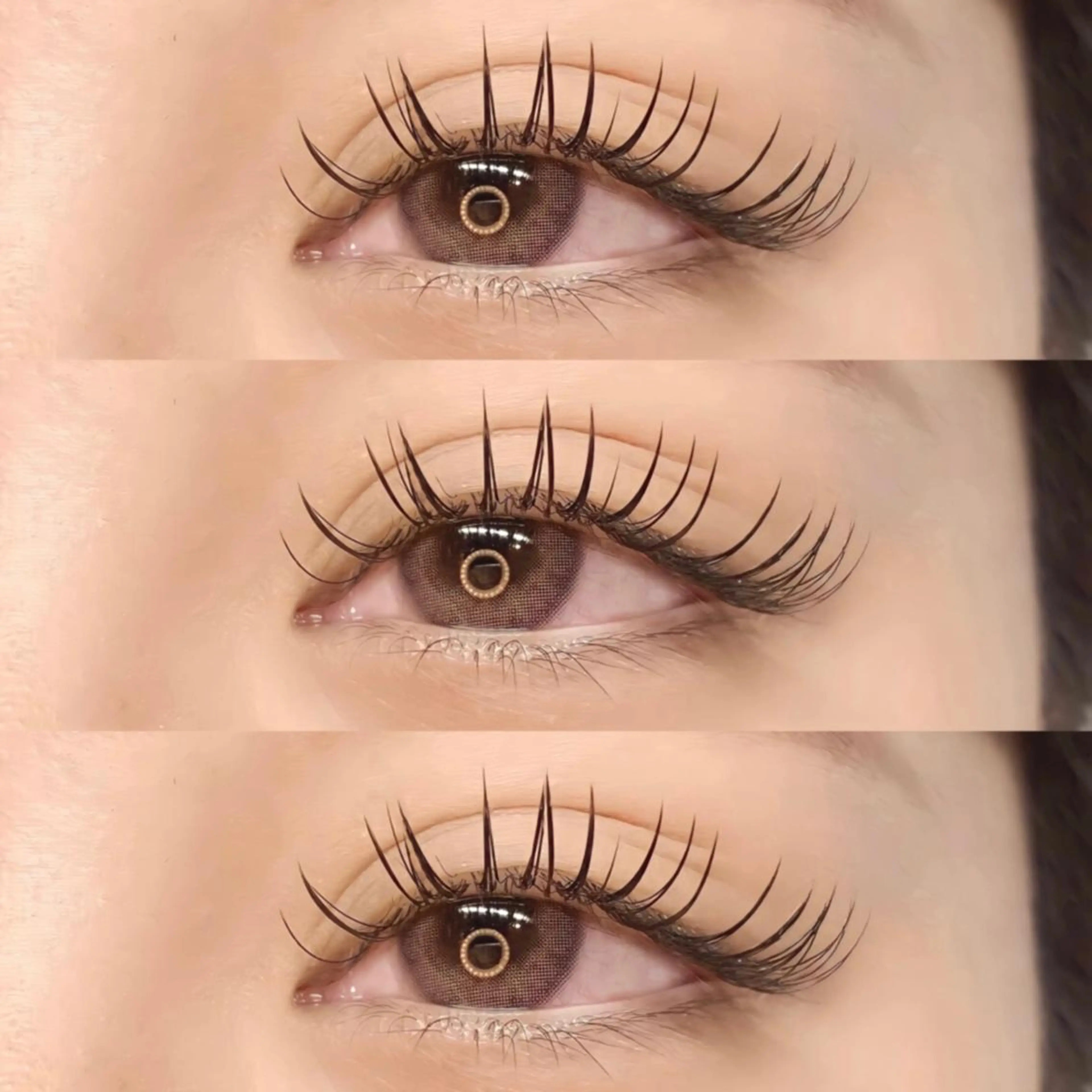 model｜flat volume lash 𝟤𝟦𝟢本の写真