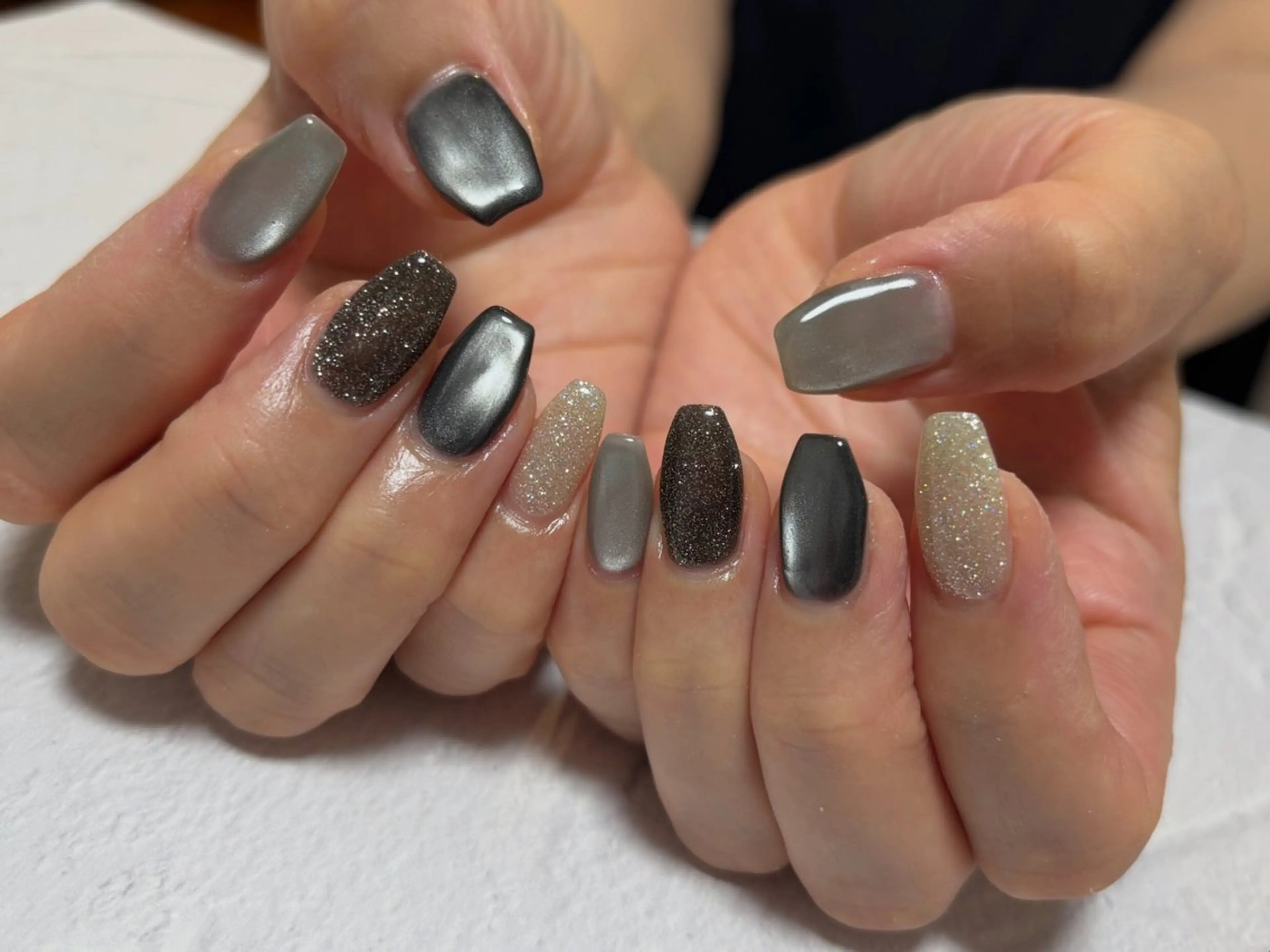 ネイル ハンドネイル 愛川町 あんすりうむのネイルデザイン