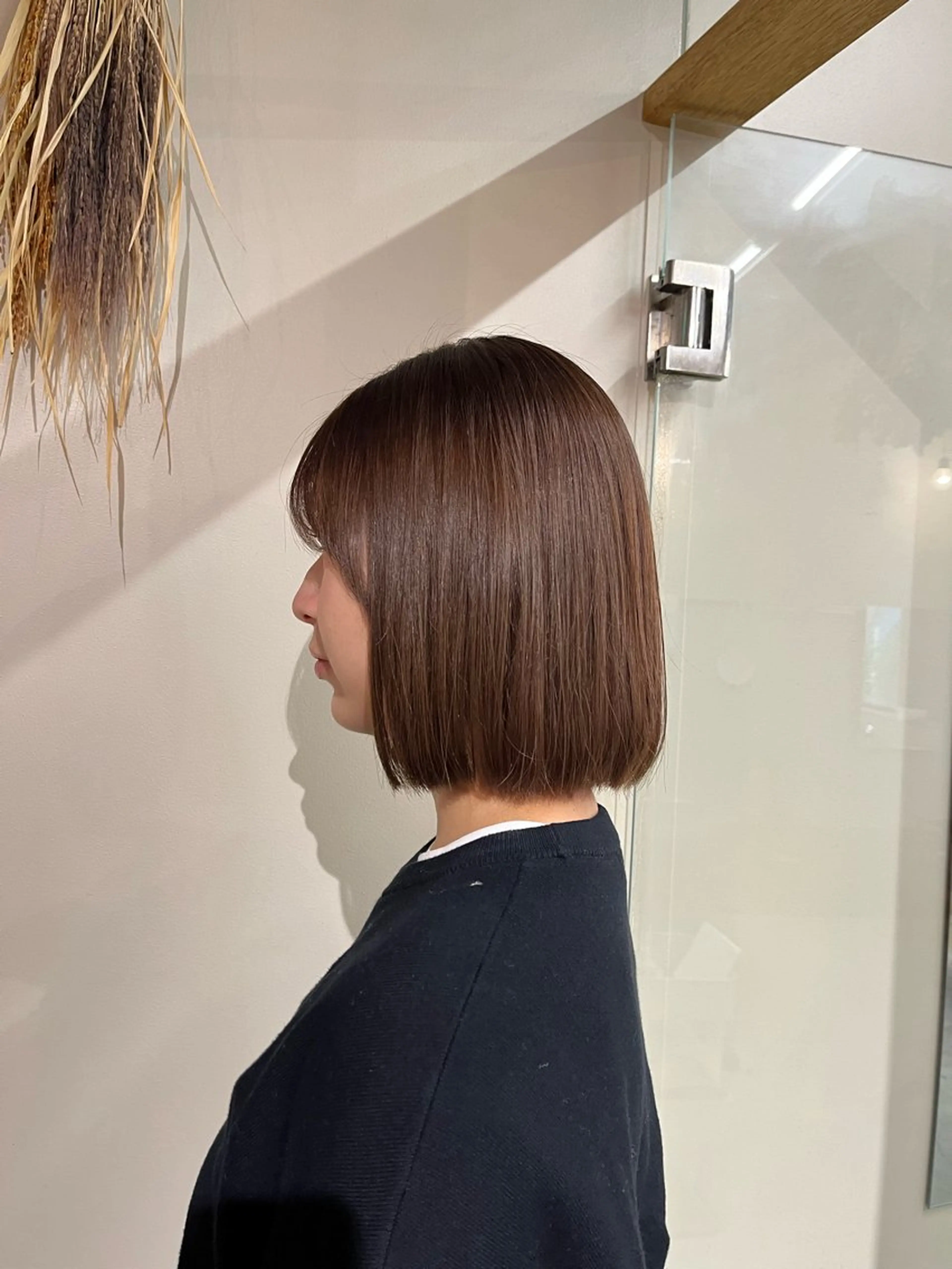 ショート カラー ヘアカラー トリートメント 🌼花屋併設🌼 木下奈々望のヘアスタイル