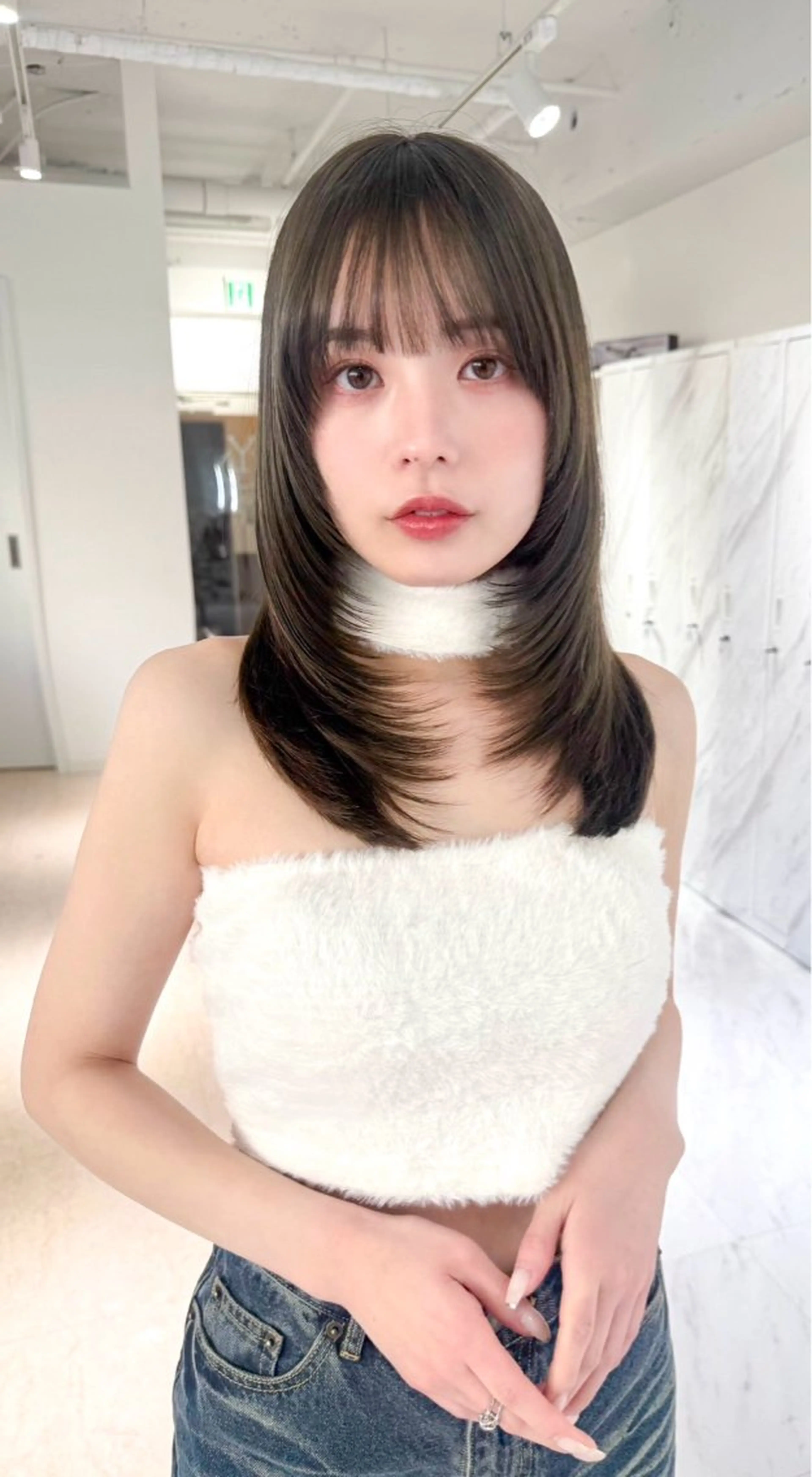 レイヤーカット＋カラー🪽🎀の写真